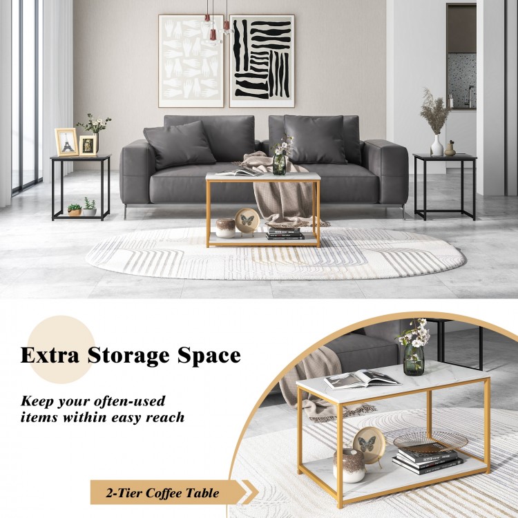 Nesting Coffee Table Set of 3