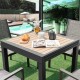 31.5-63 Inches Extendable Patio Table for 4-6 People