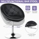 1 Piece Adjustable Modern Swivel Round Tufted