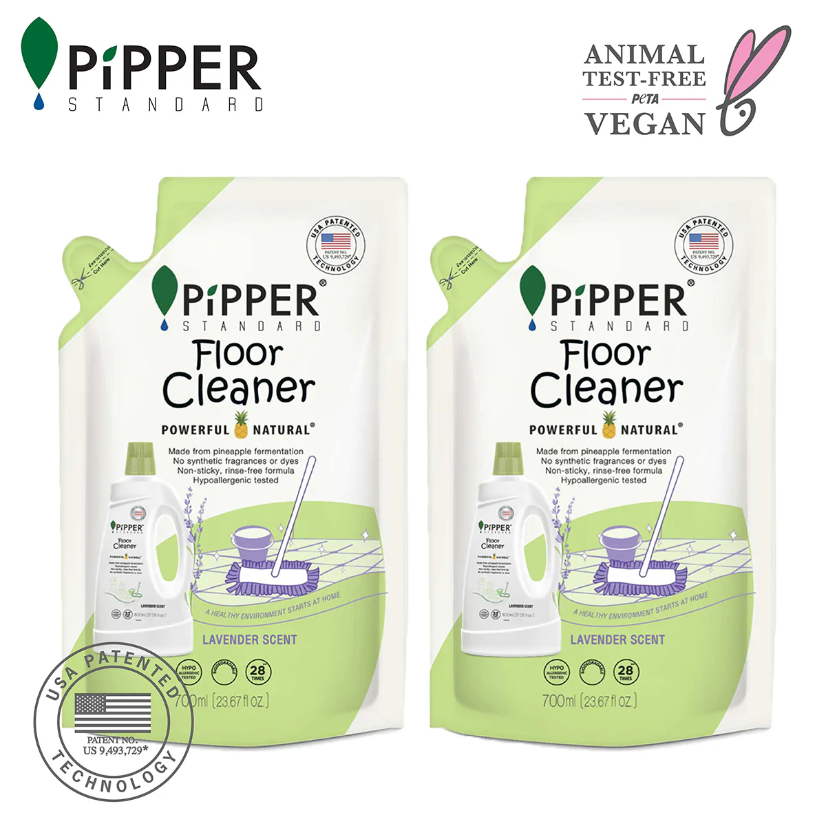 PiPPER Standard -�?包】天然菠蘿酵素地板清潔劑 700ml | 薰衣草香 寶寶與毛孩安全選�?,<ul></ul><p>「香港家長首選」天然家居護理品�?br>PiPPER Standard 採用天然菠蘿酵素配方