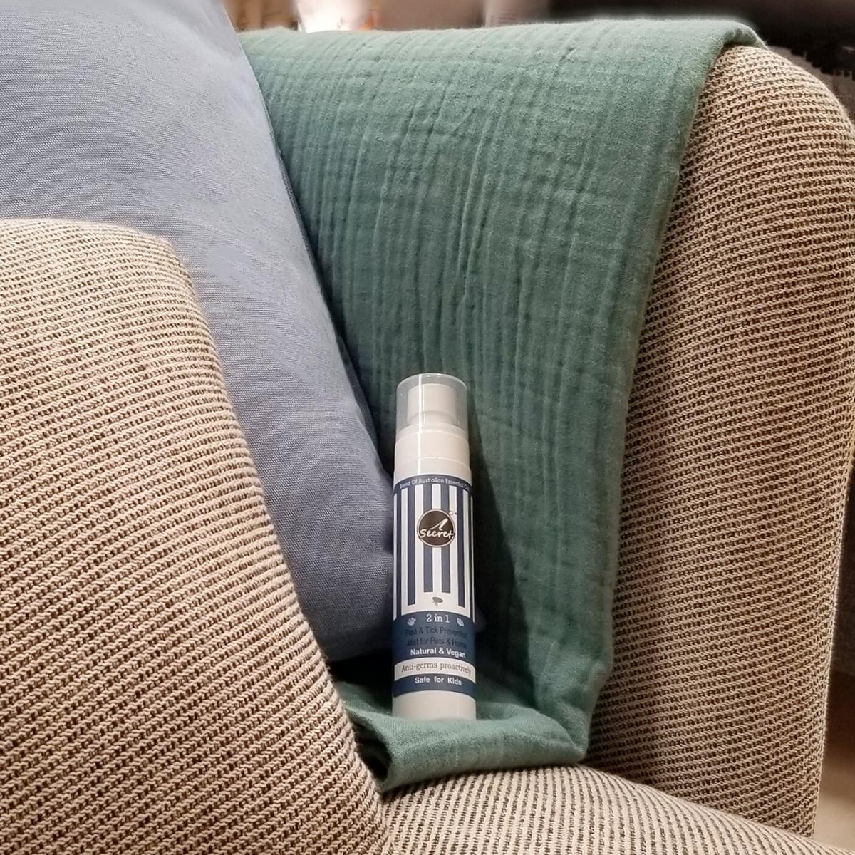 iSecret - 2 in 1 寵物家居 苦楝�?防蚤防床蝨抗菌草本噴�?100ml