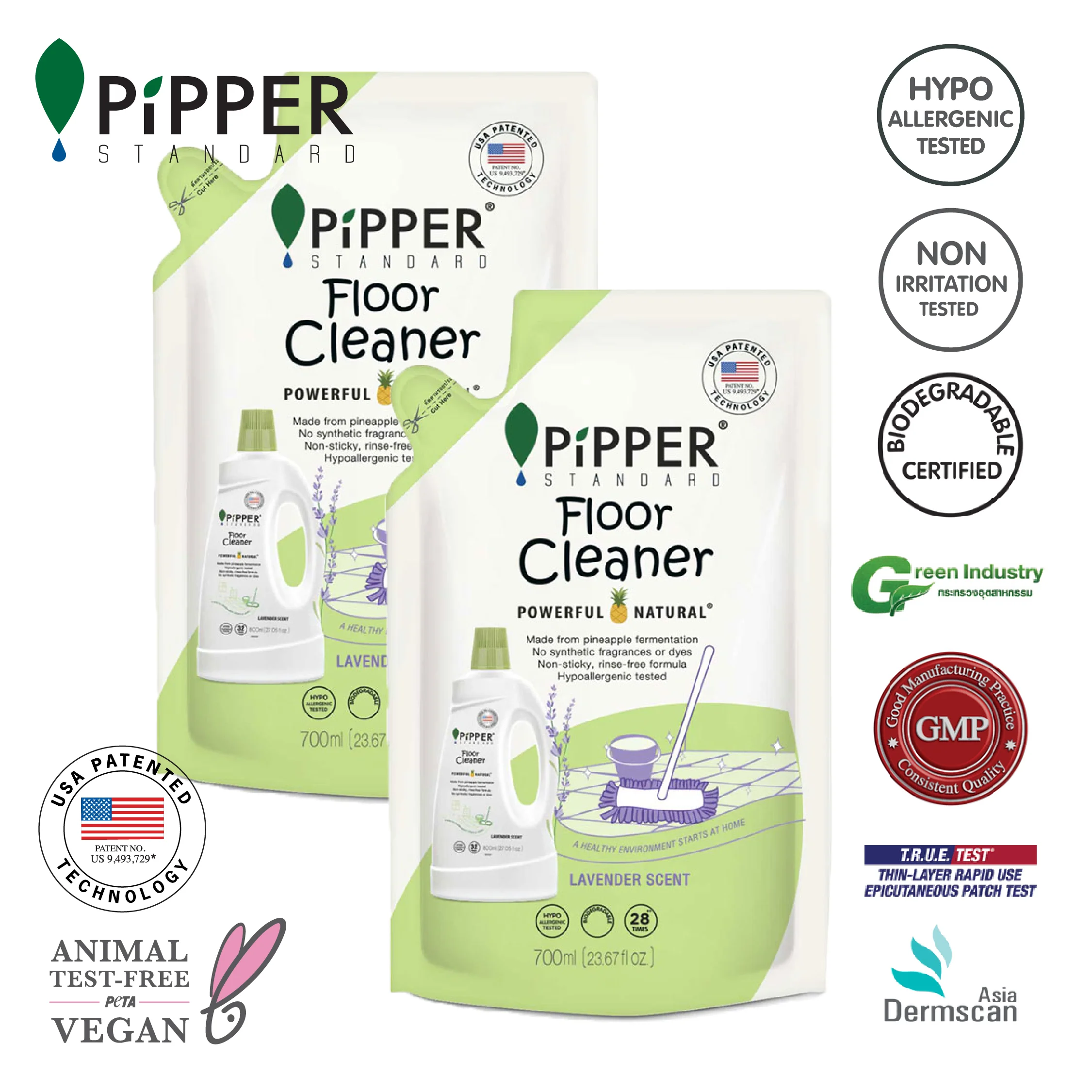PiPPER Standard -�?包】天然菠蘿酵素地板清潔劑 700ml | 薰衣草香 寶寶與毛孩安全選�?,<ul></ul><p>「香港家長首選」天然家居護理品�?br>PiPPER Standard 採用天然菠蘿酵素配方