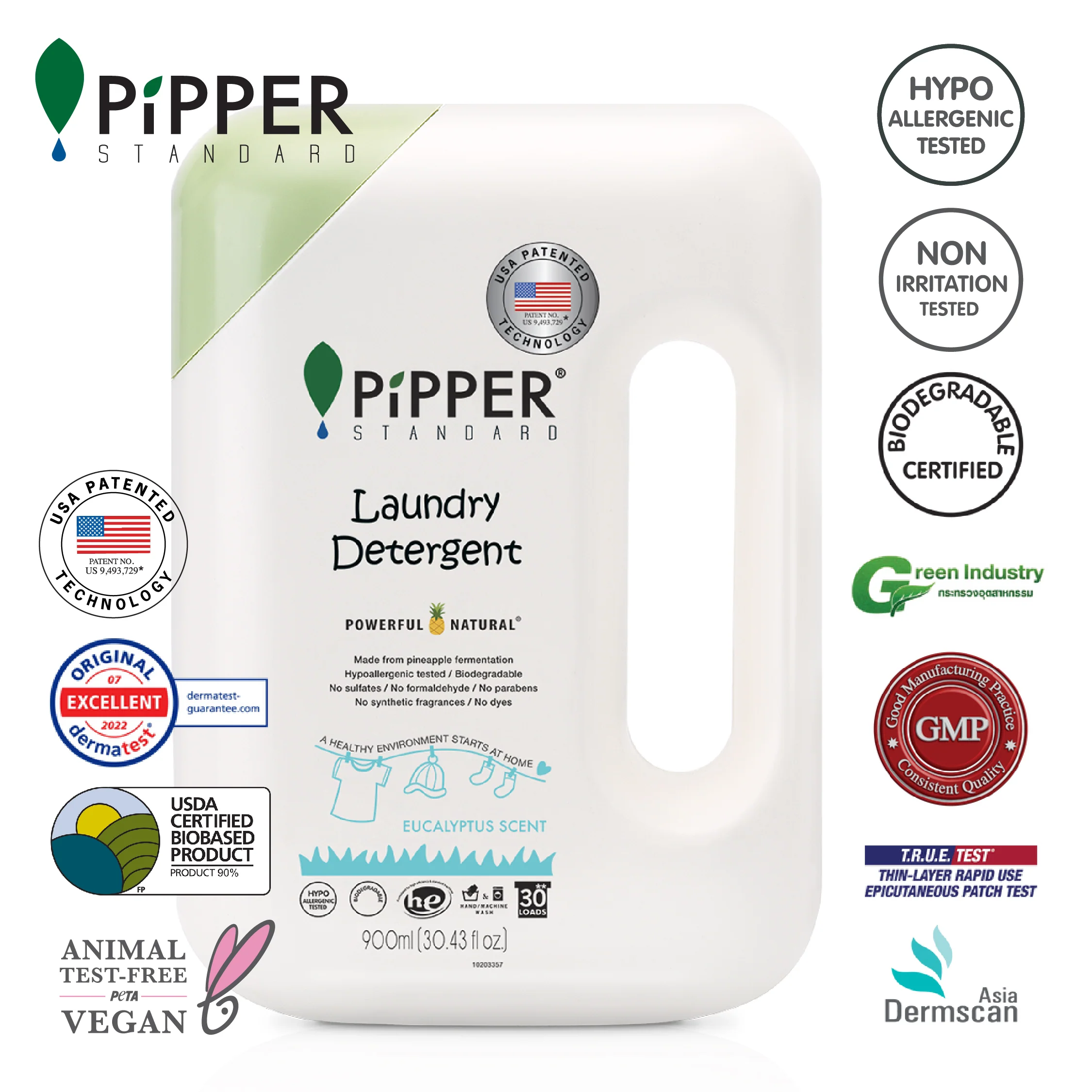 PiPPER Standard - ��Ȼ���}���� ϴ��Һ 900ml | �ȼ����~��