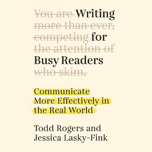 Writing for Busy Readers - Audibledeals