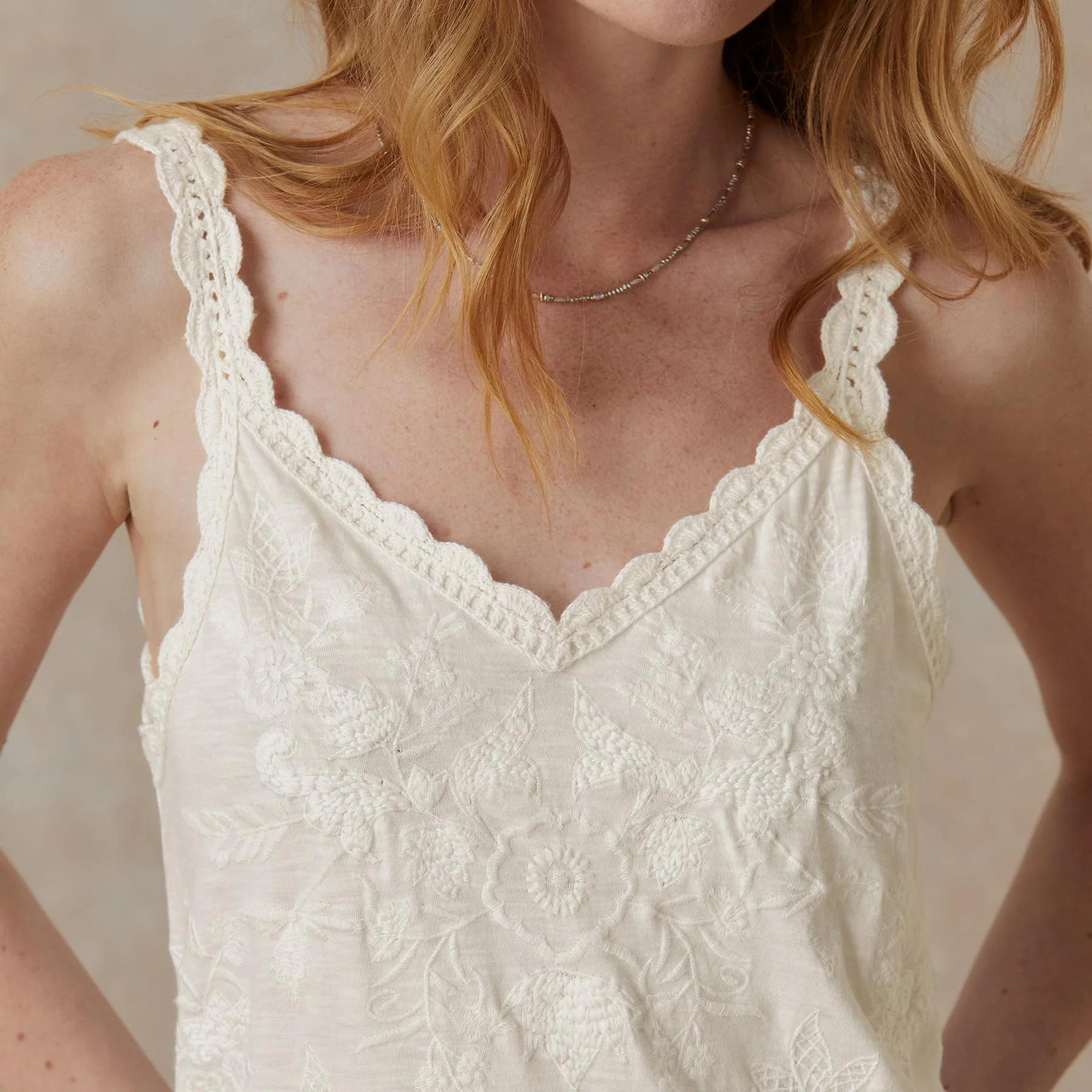 Marcy Embroidered Camisole