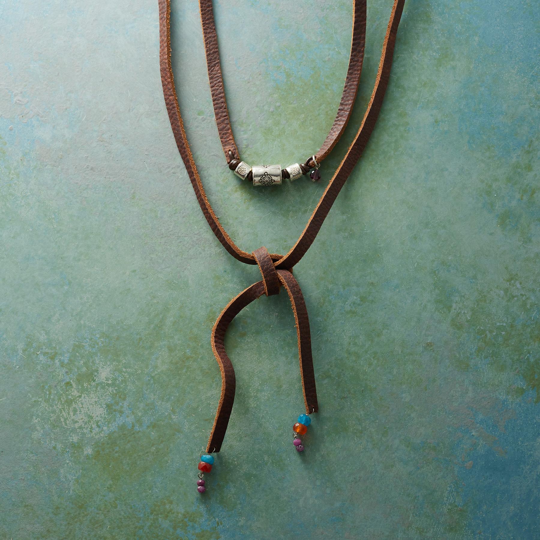 On The Range Lariat Necklace