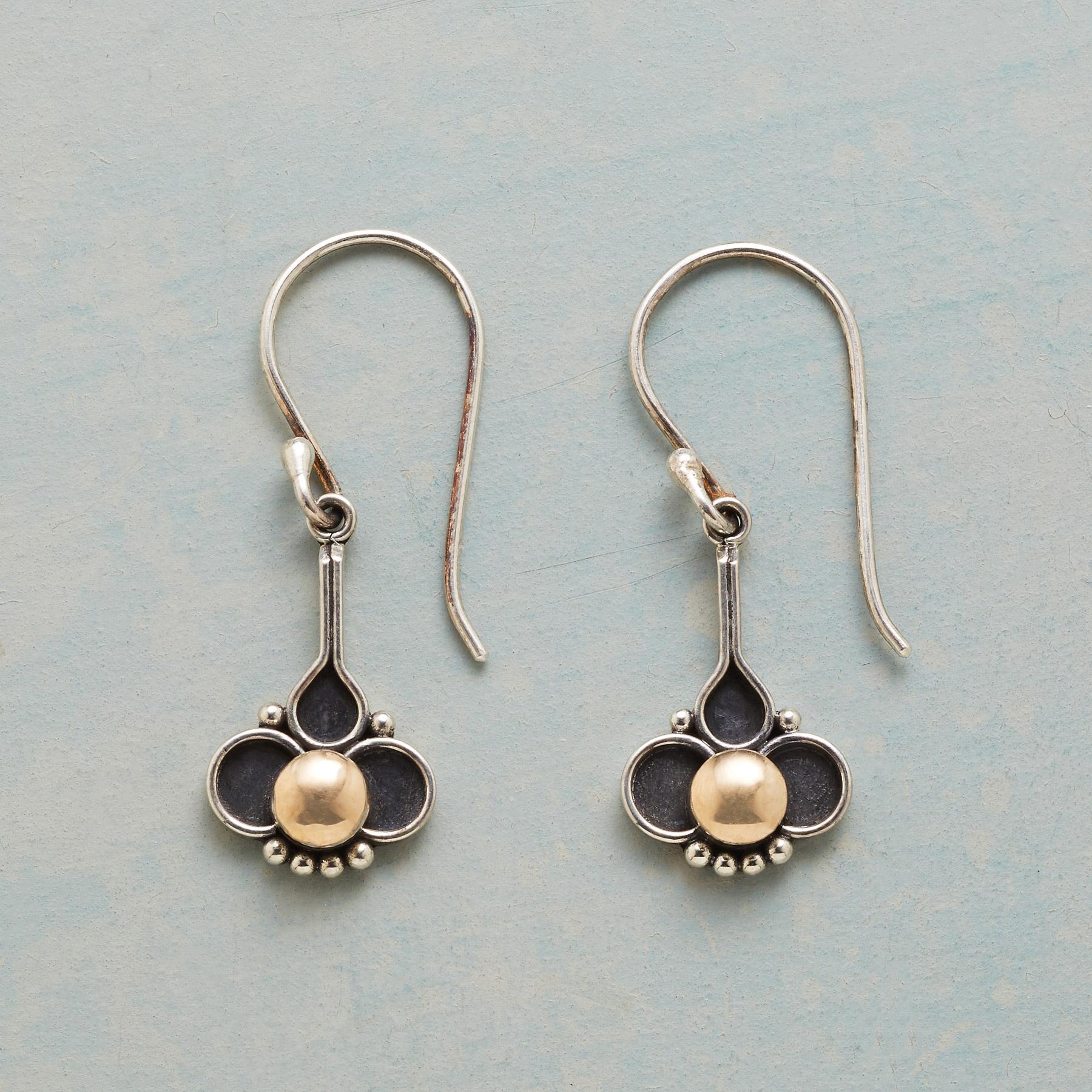 Half Lotus Earrings