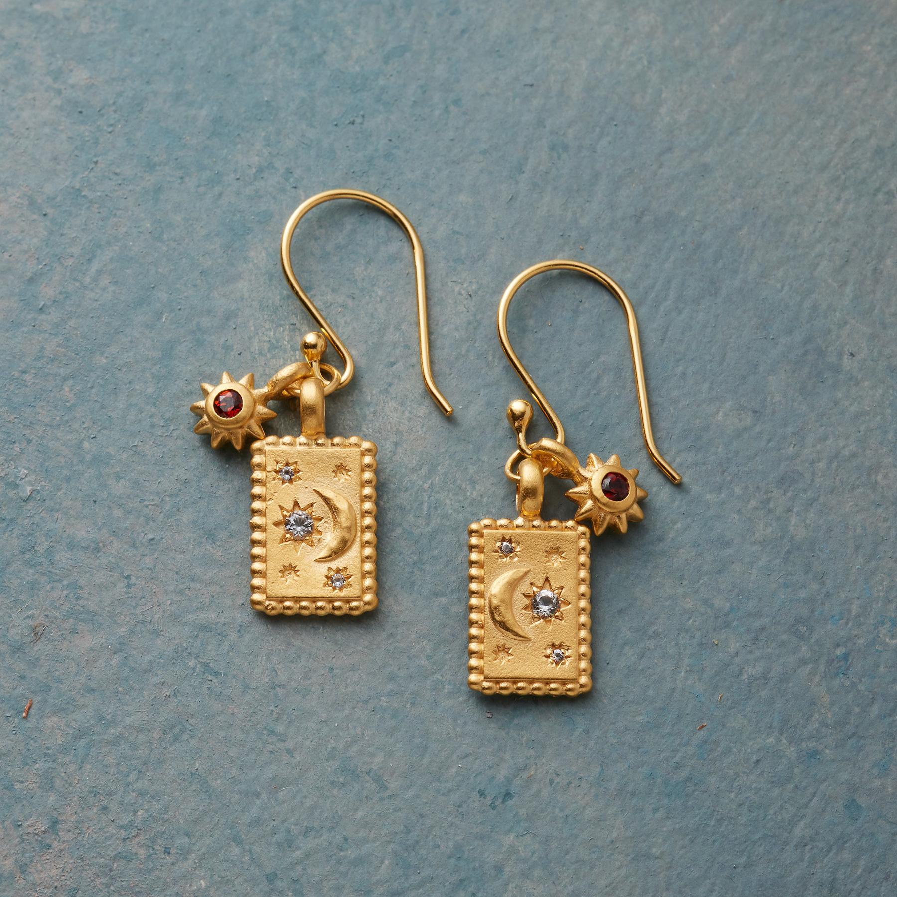 Skyscape Birthstone Earrings