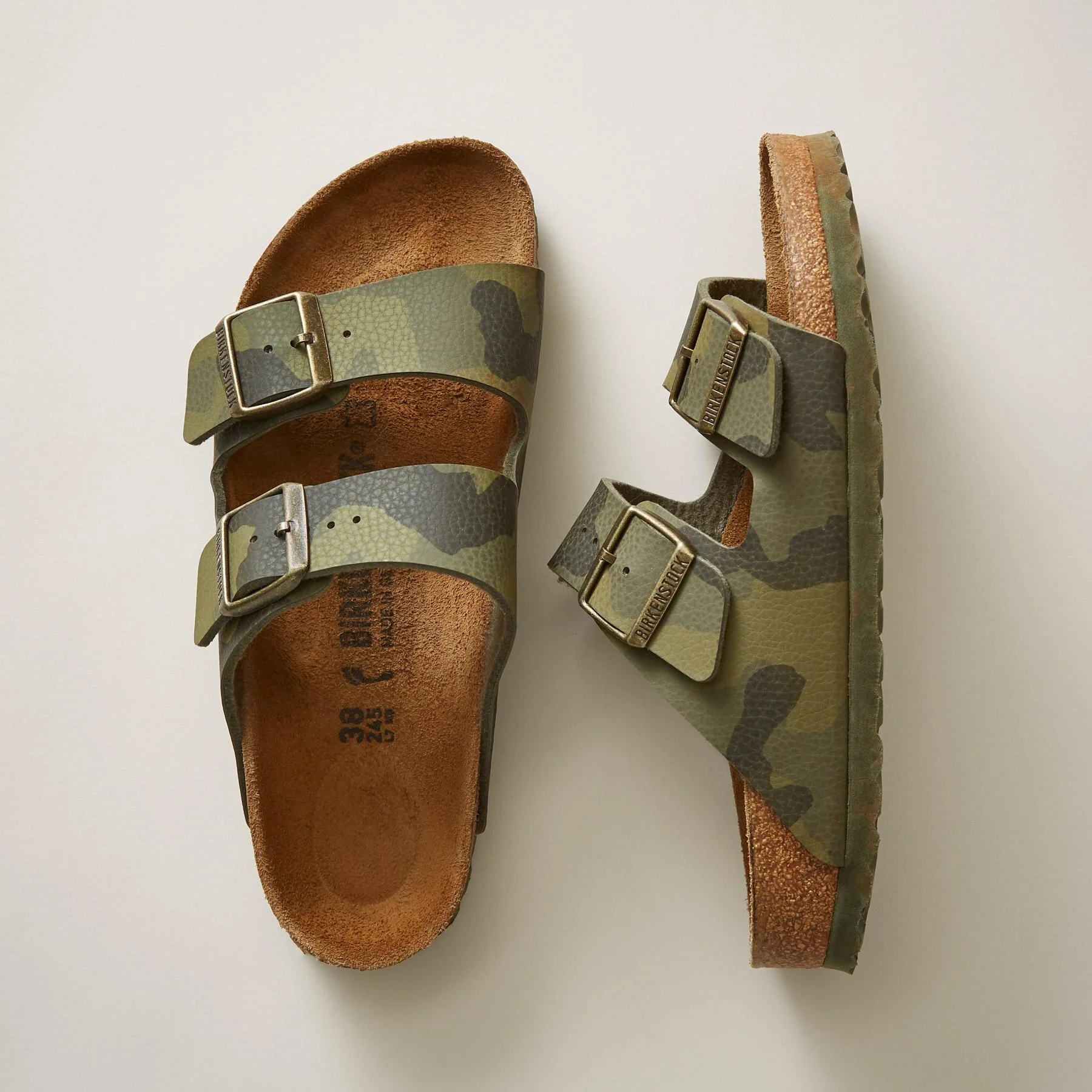 Arizona Camo Sandals