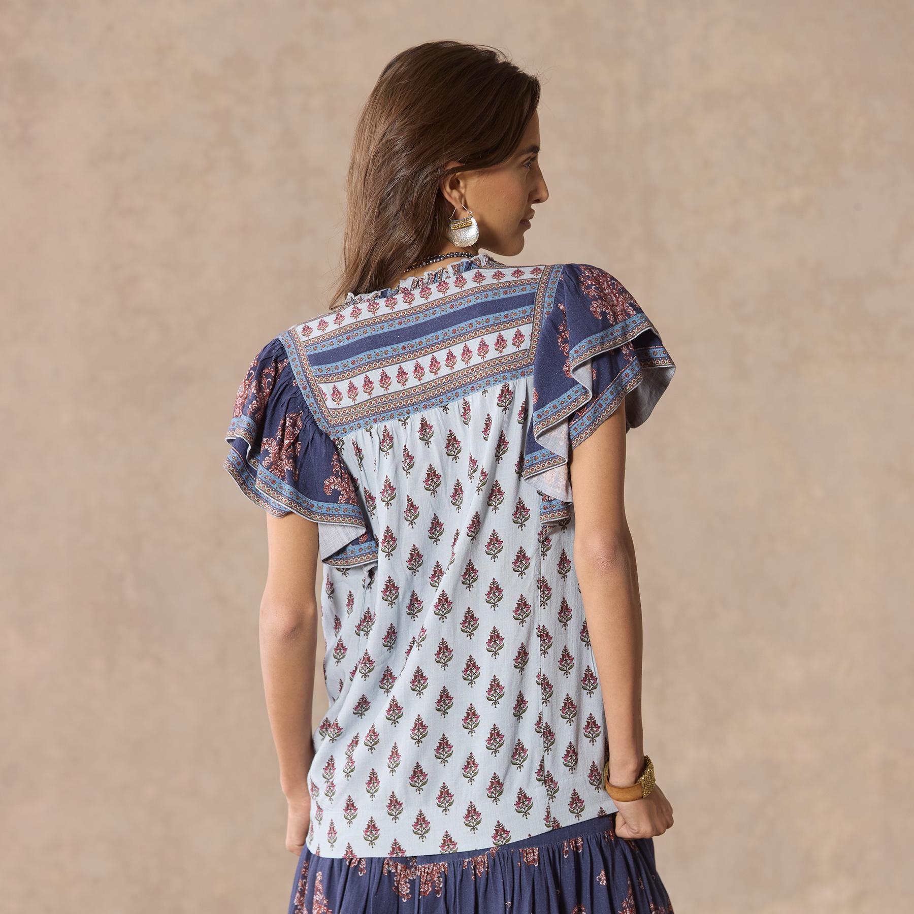 Folklore Ruffle Shirt