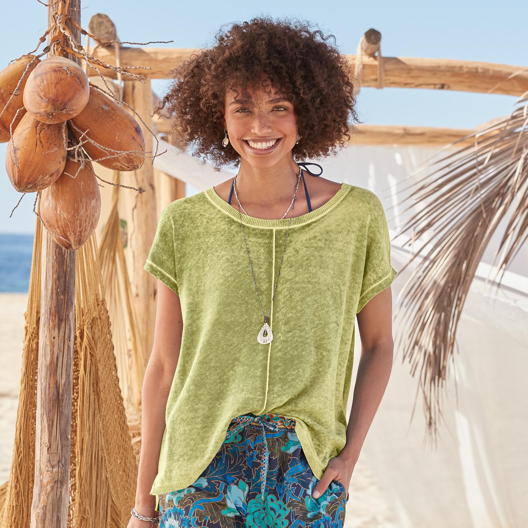 Chelsea Crewneck Sweater, Petite