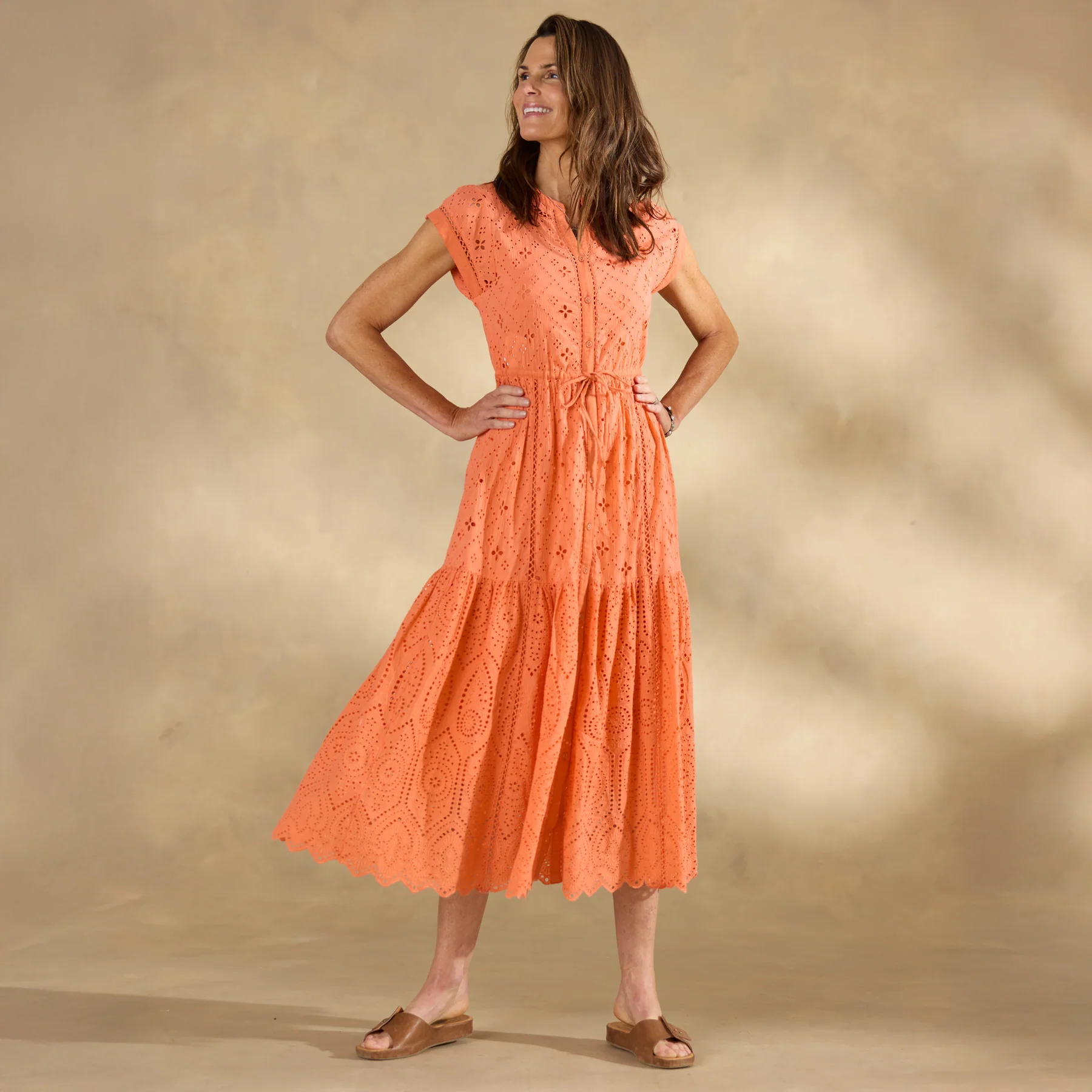 Astoria Eyelet Dress