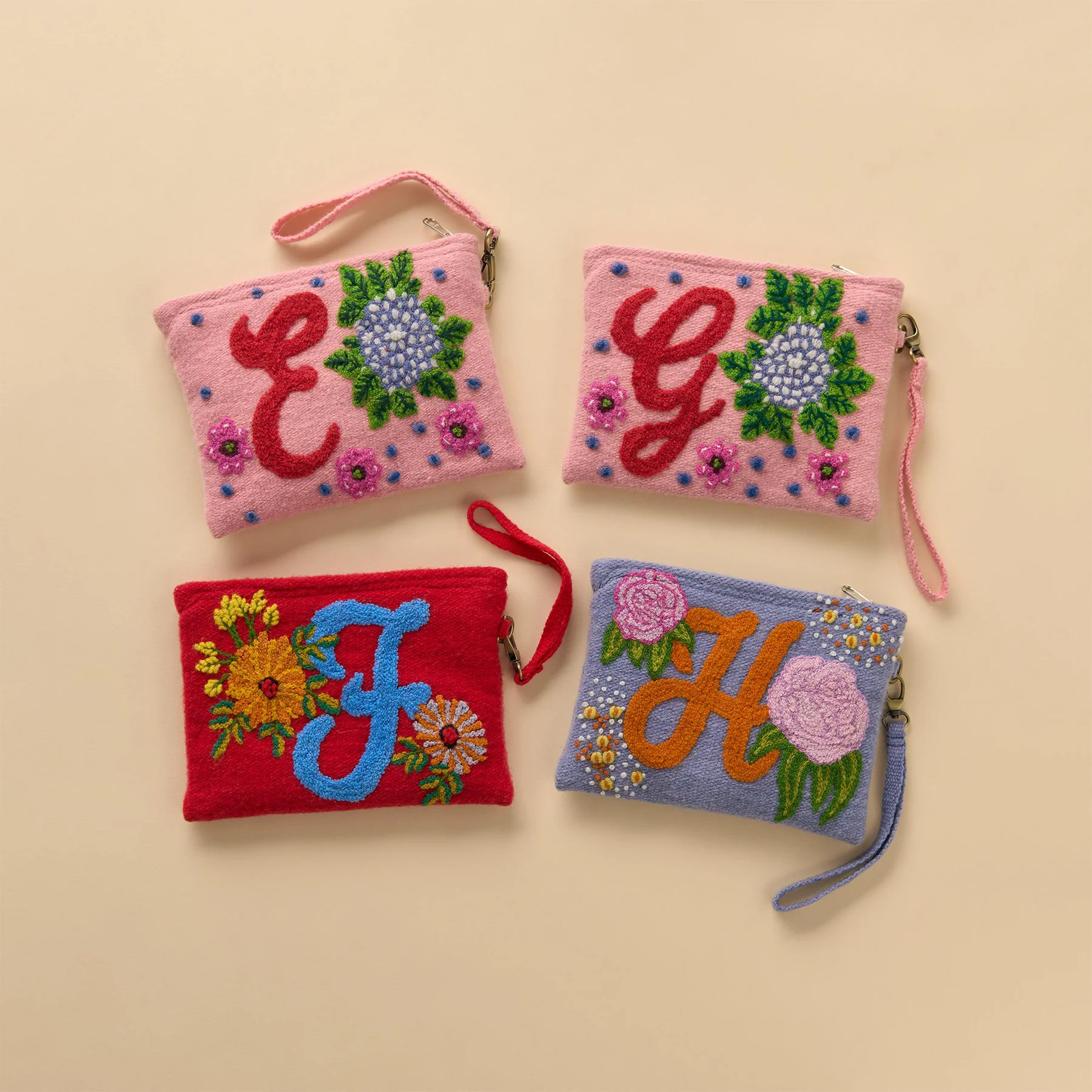 Cursive Letter Pouch