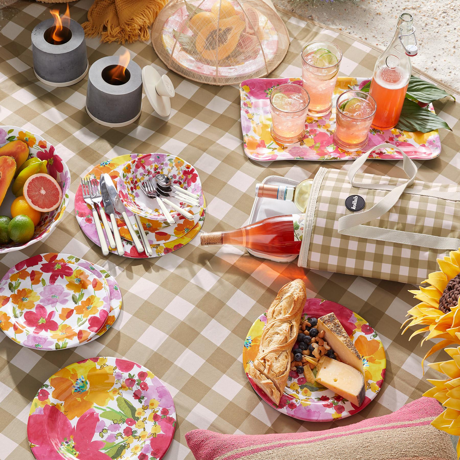 Fanciful Garden Platter