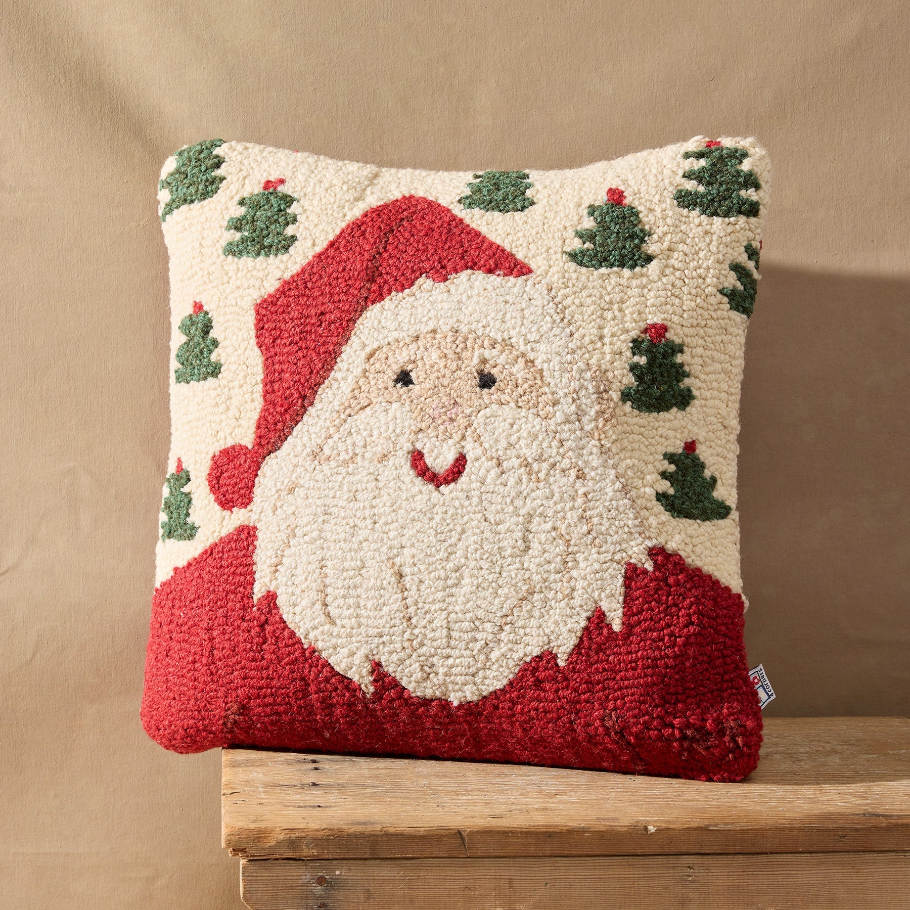 Jolly Saint Nicholas Pillow