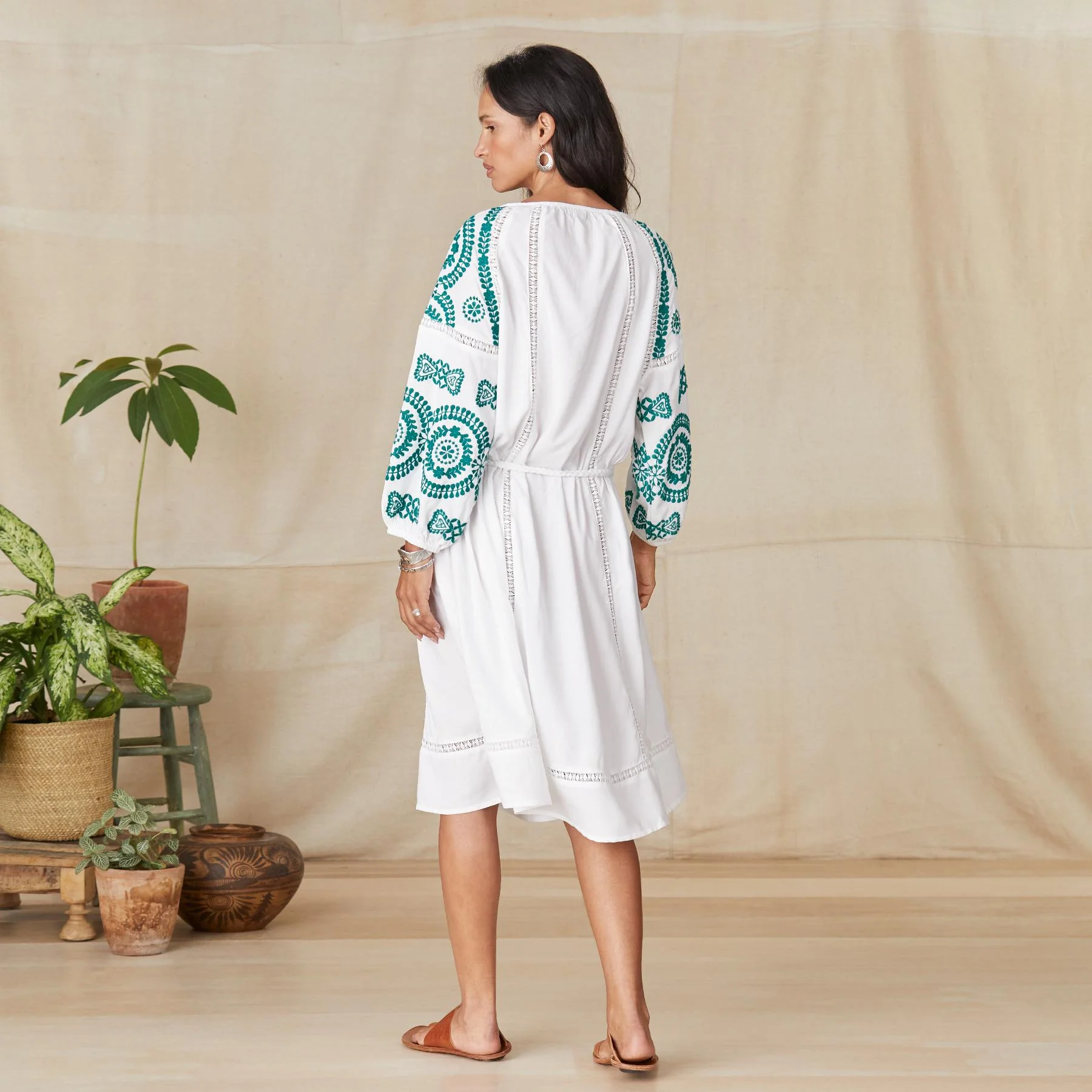 Suzume Embroidered Dress