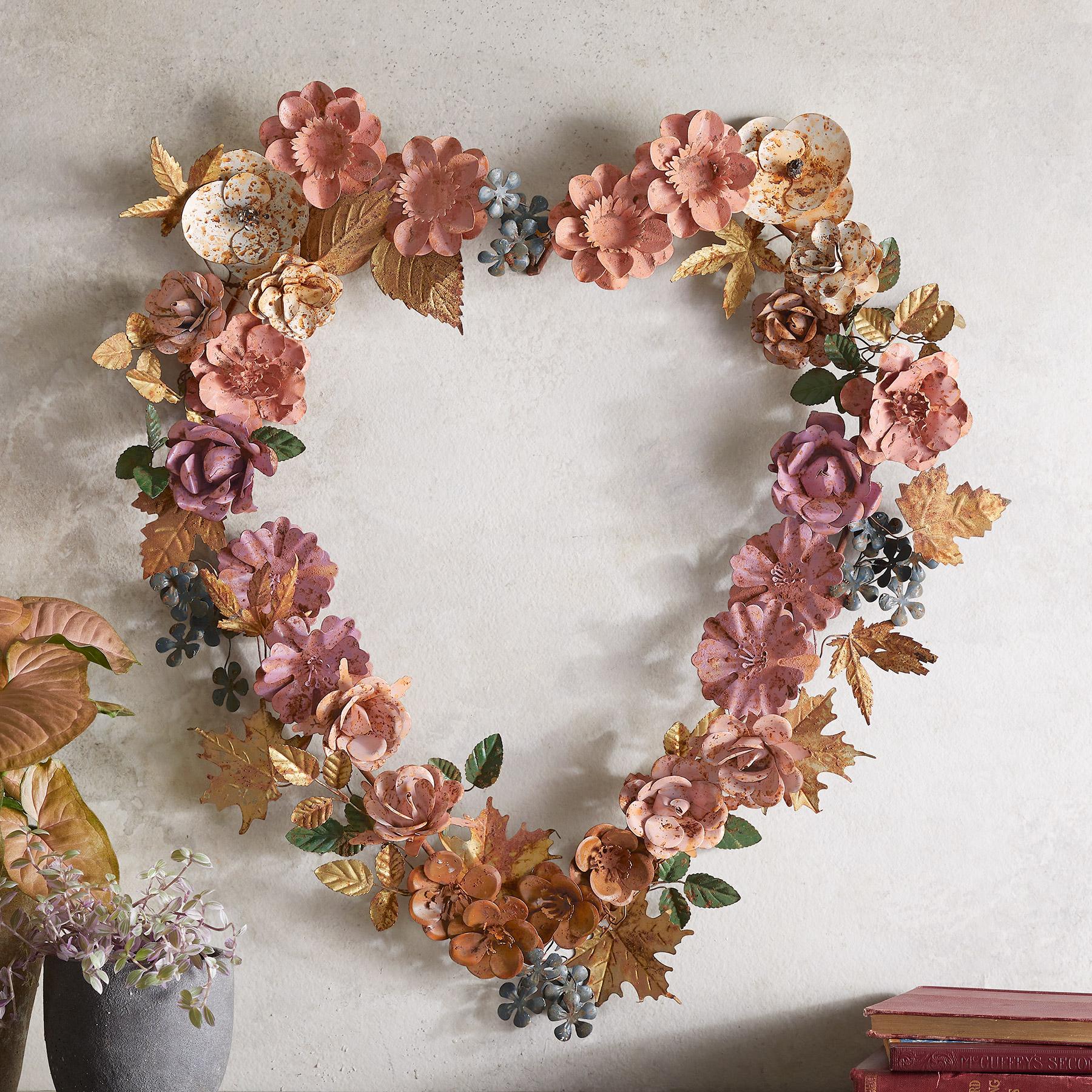 Heart In Bloom Wreath