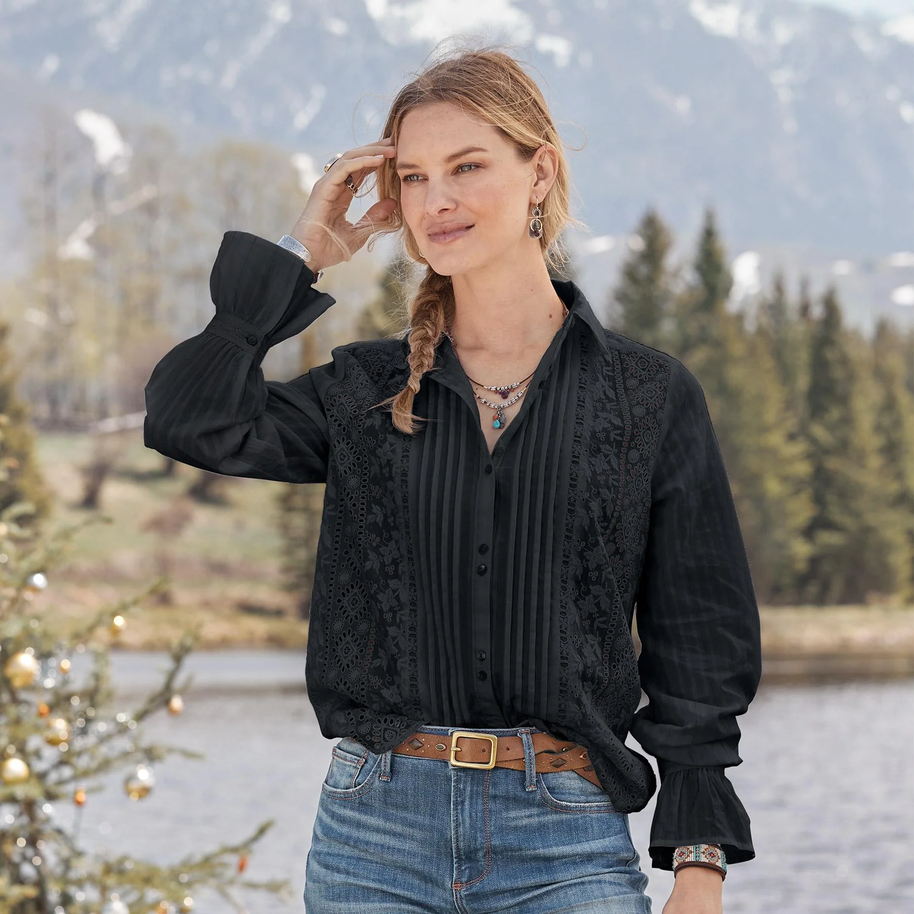 Jolene Elegance Top, Petite