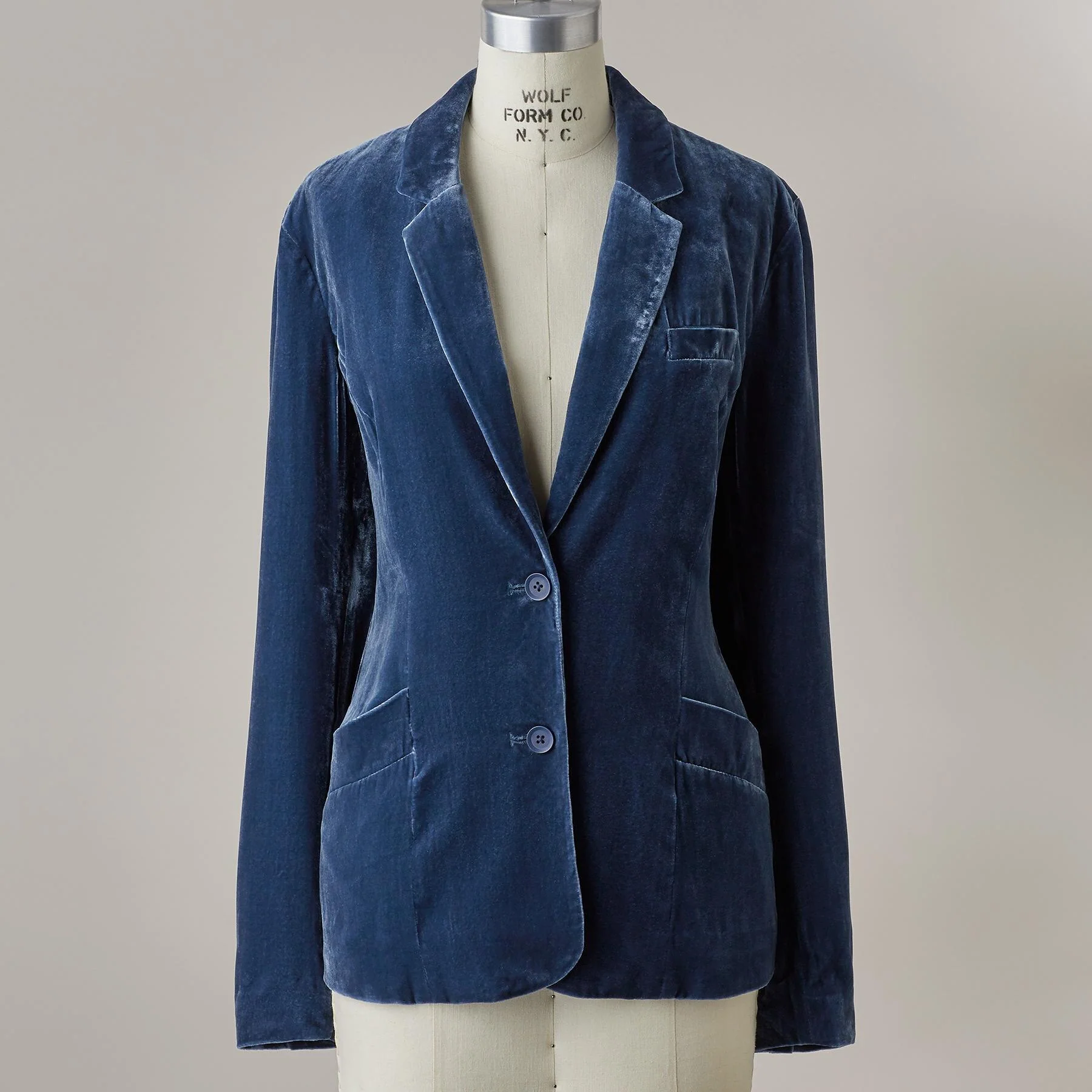 Sofia Velvet Blazer Petite