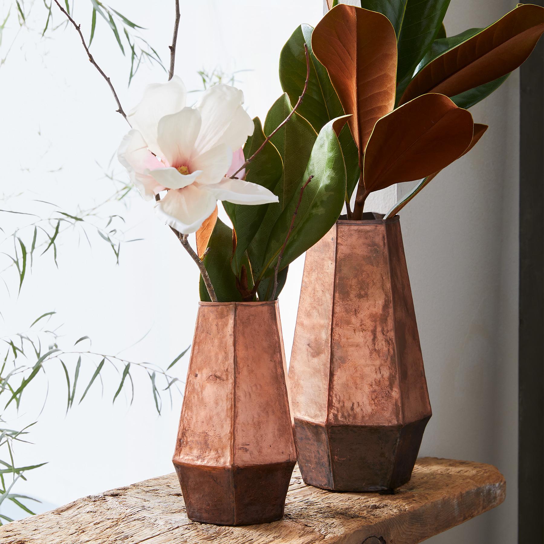 Copper Tale Vases