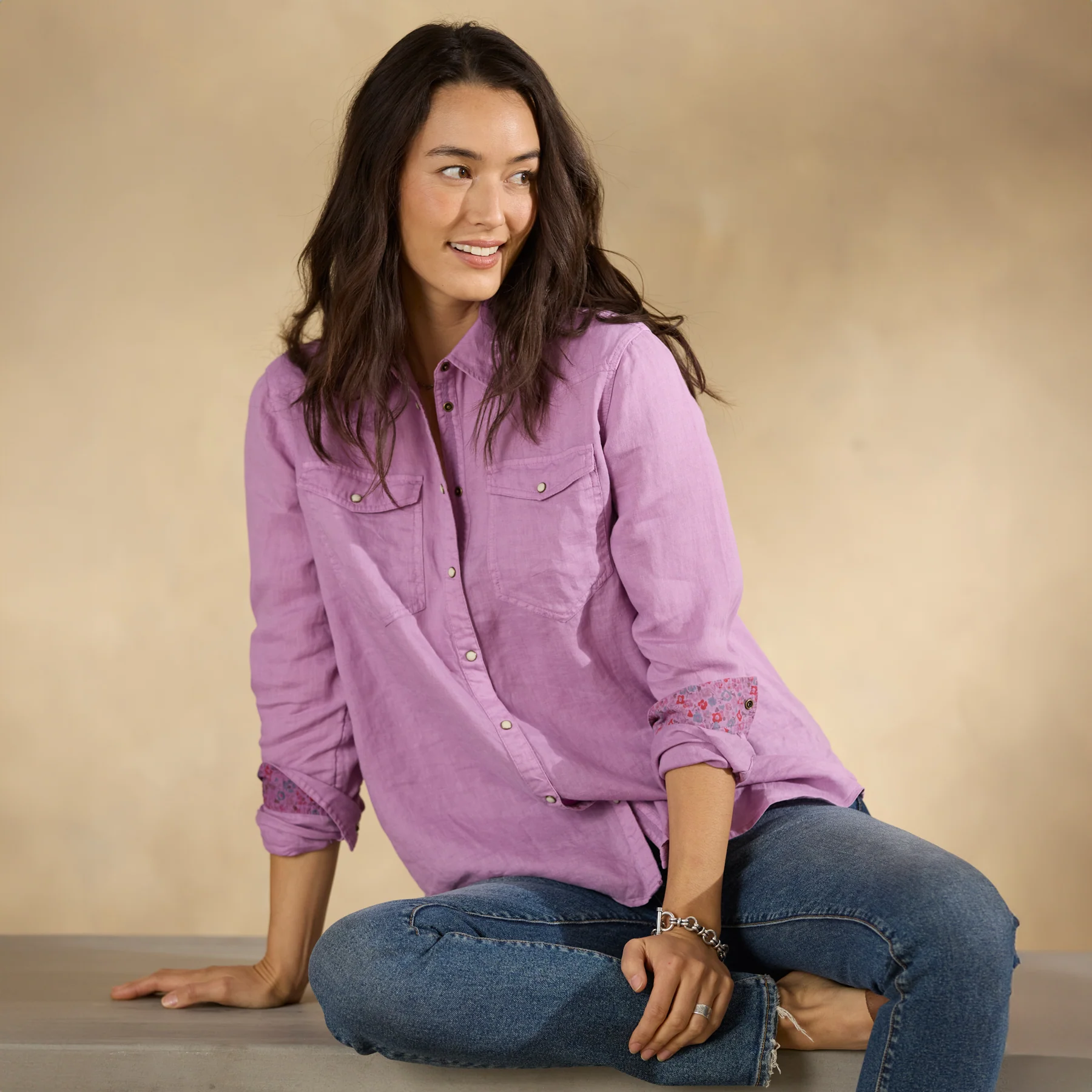 Willow Linen Shirt - Petites