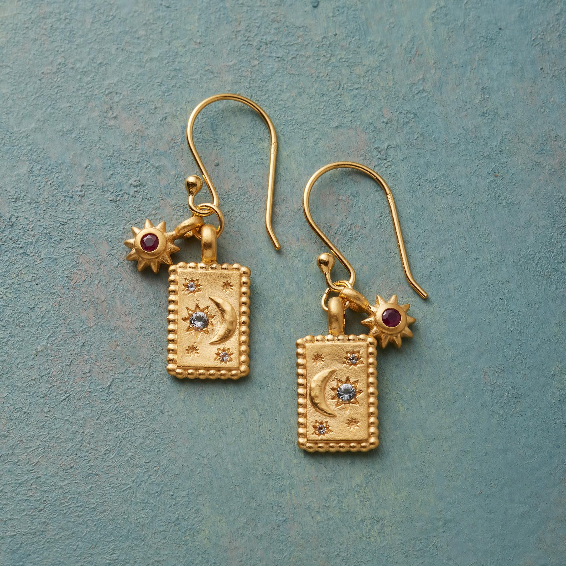 Skyscape Birthstone Earrings