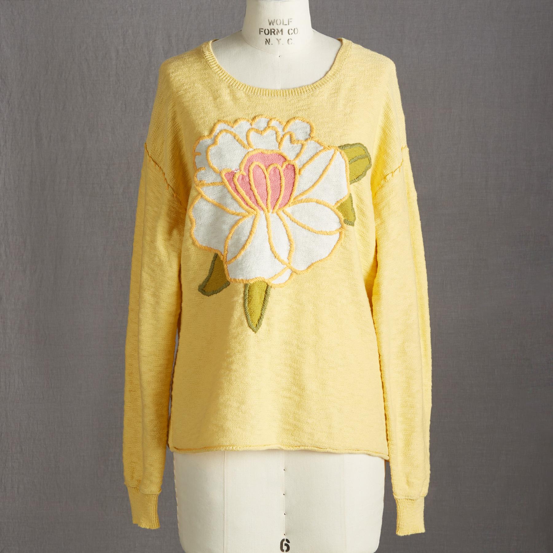 Celestial Bloom Sweater, Petite