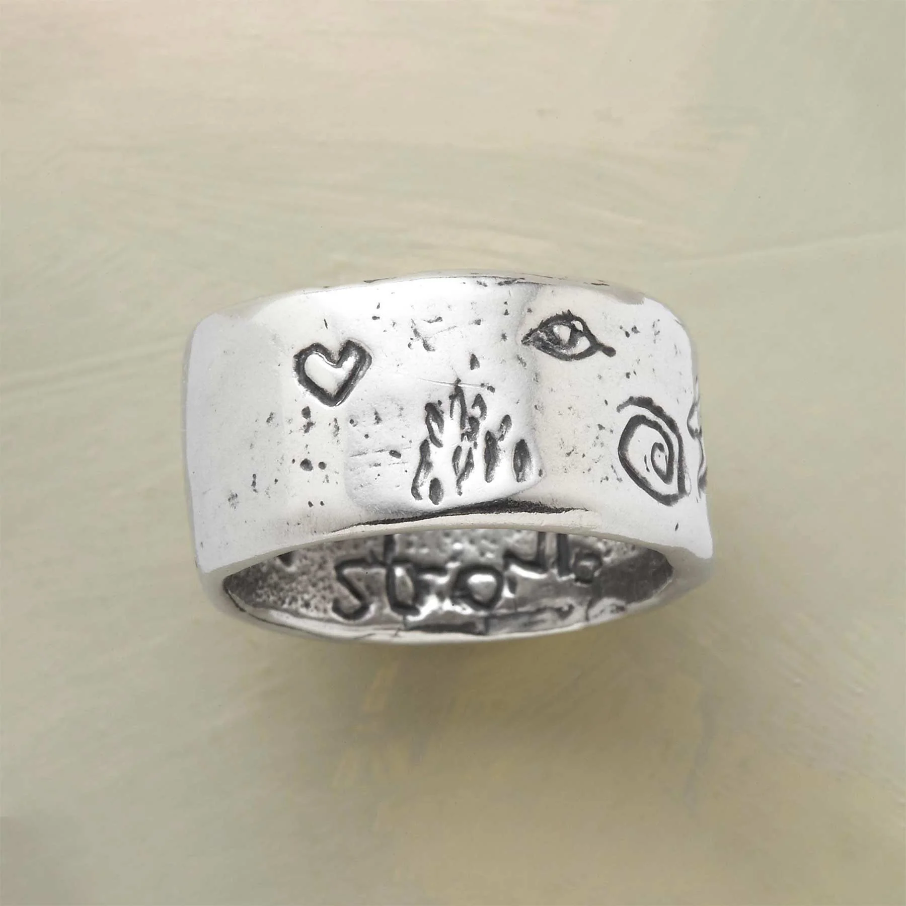 Sterling Silver Strength Ring
