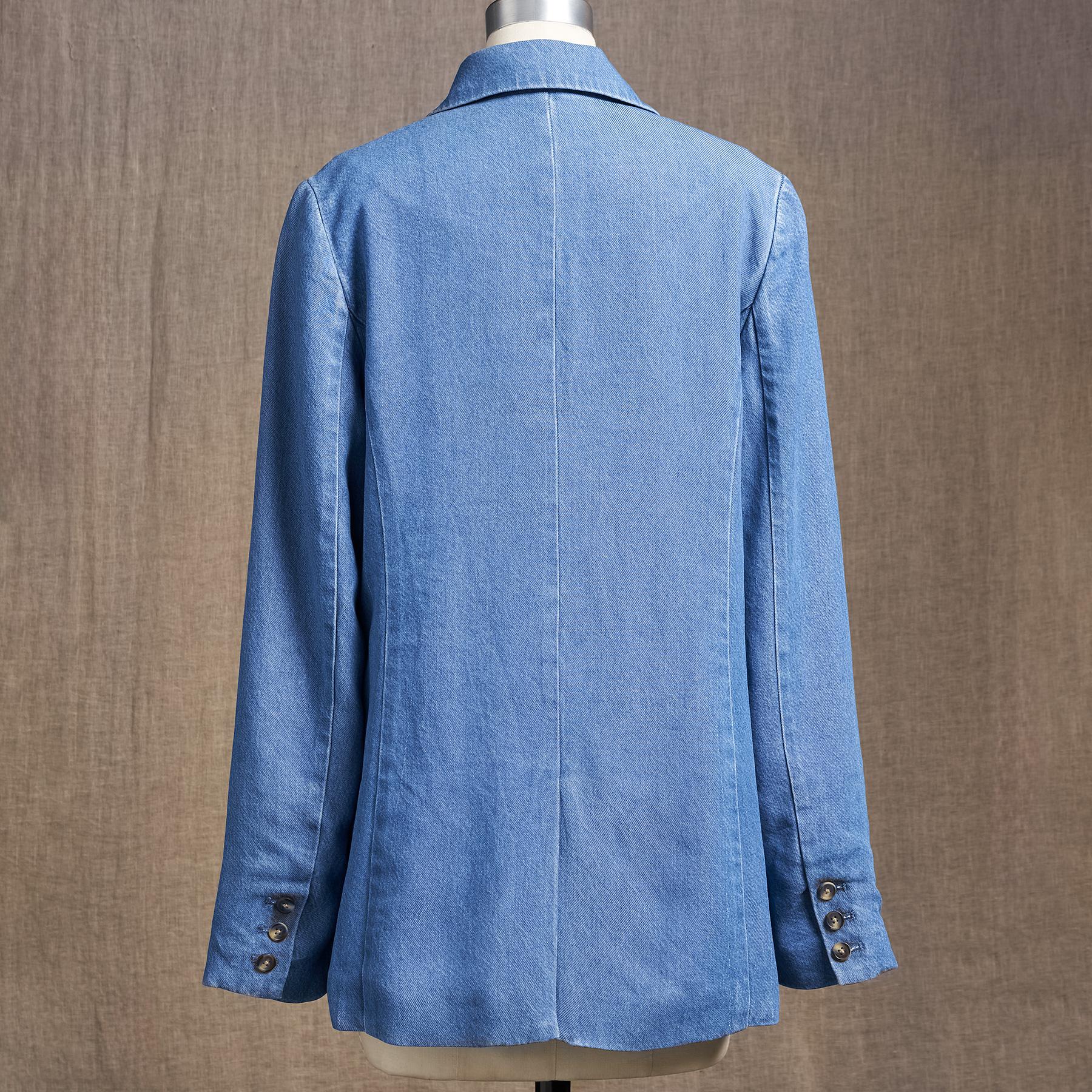 Oaklee Denim Blazer, Petite