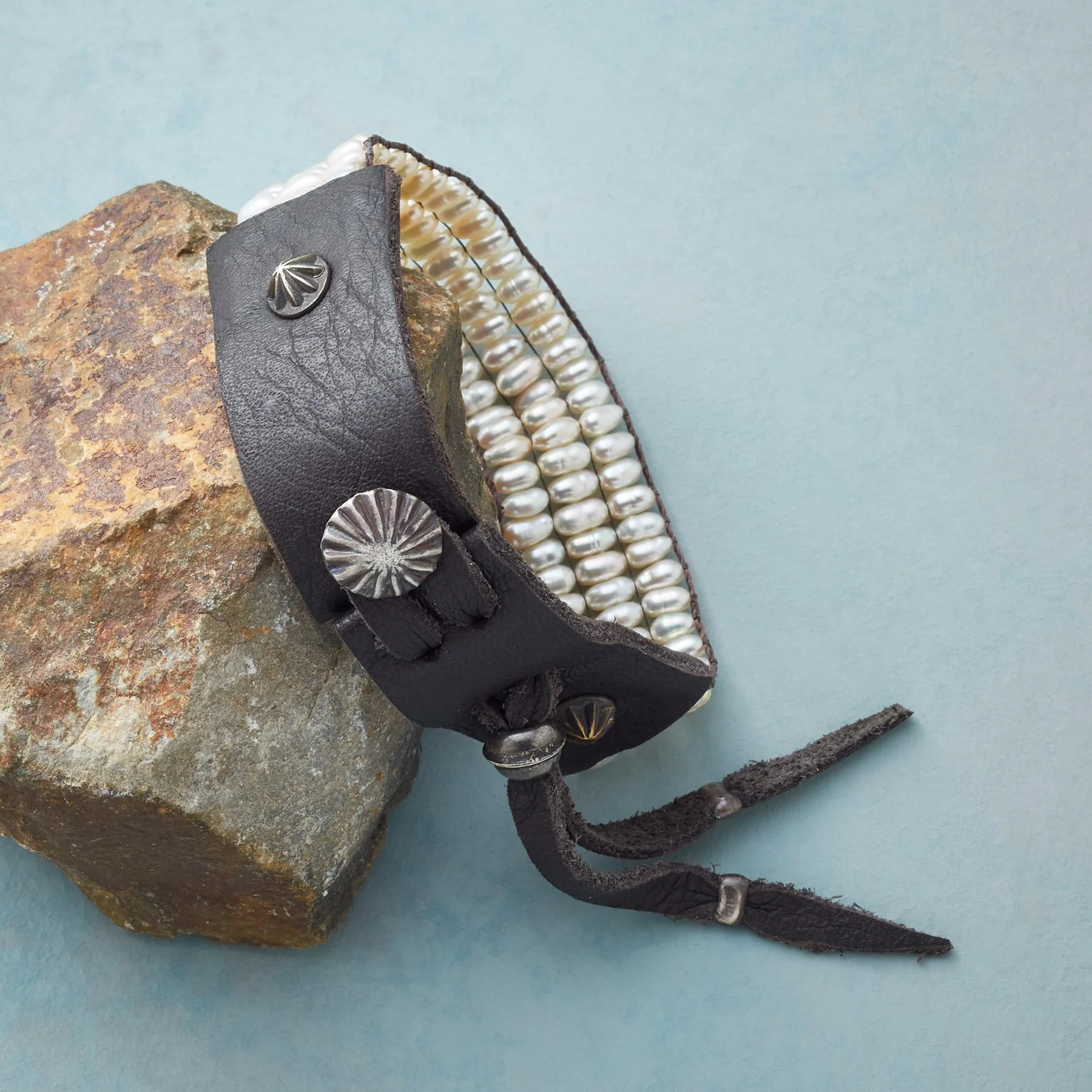 Woven Pearls Bracelet