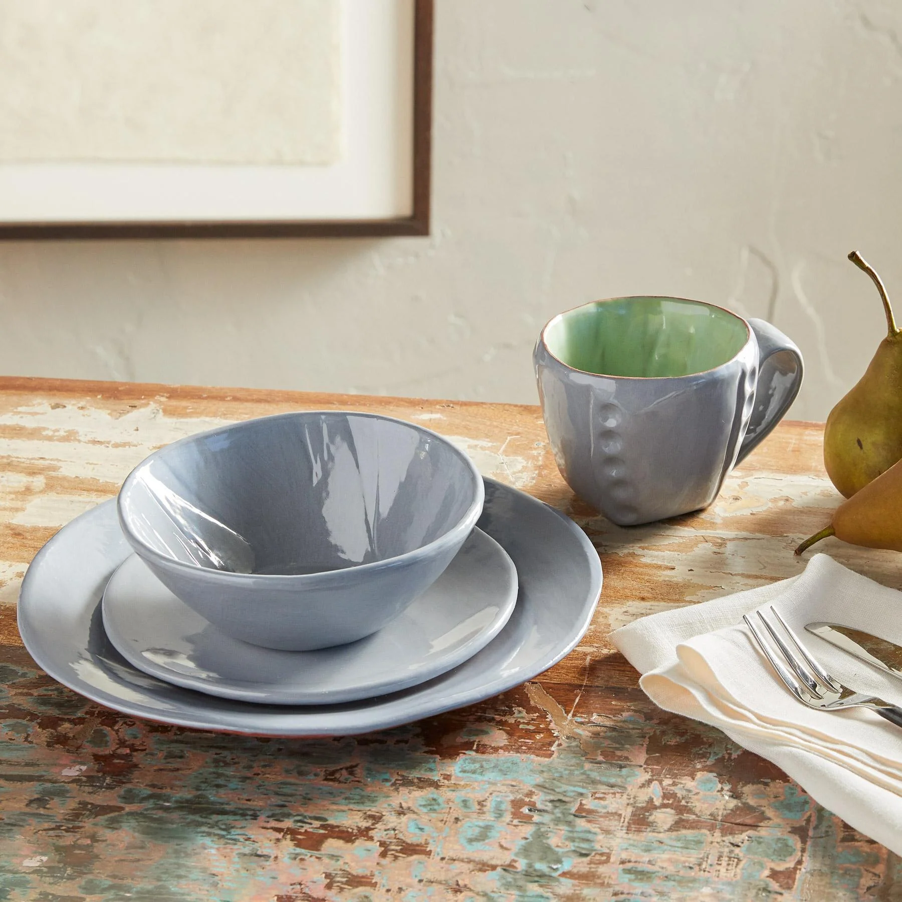 Mix It Up Dinnerware, 4-piece Place Setting