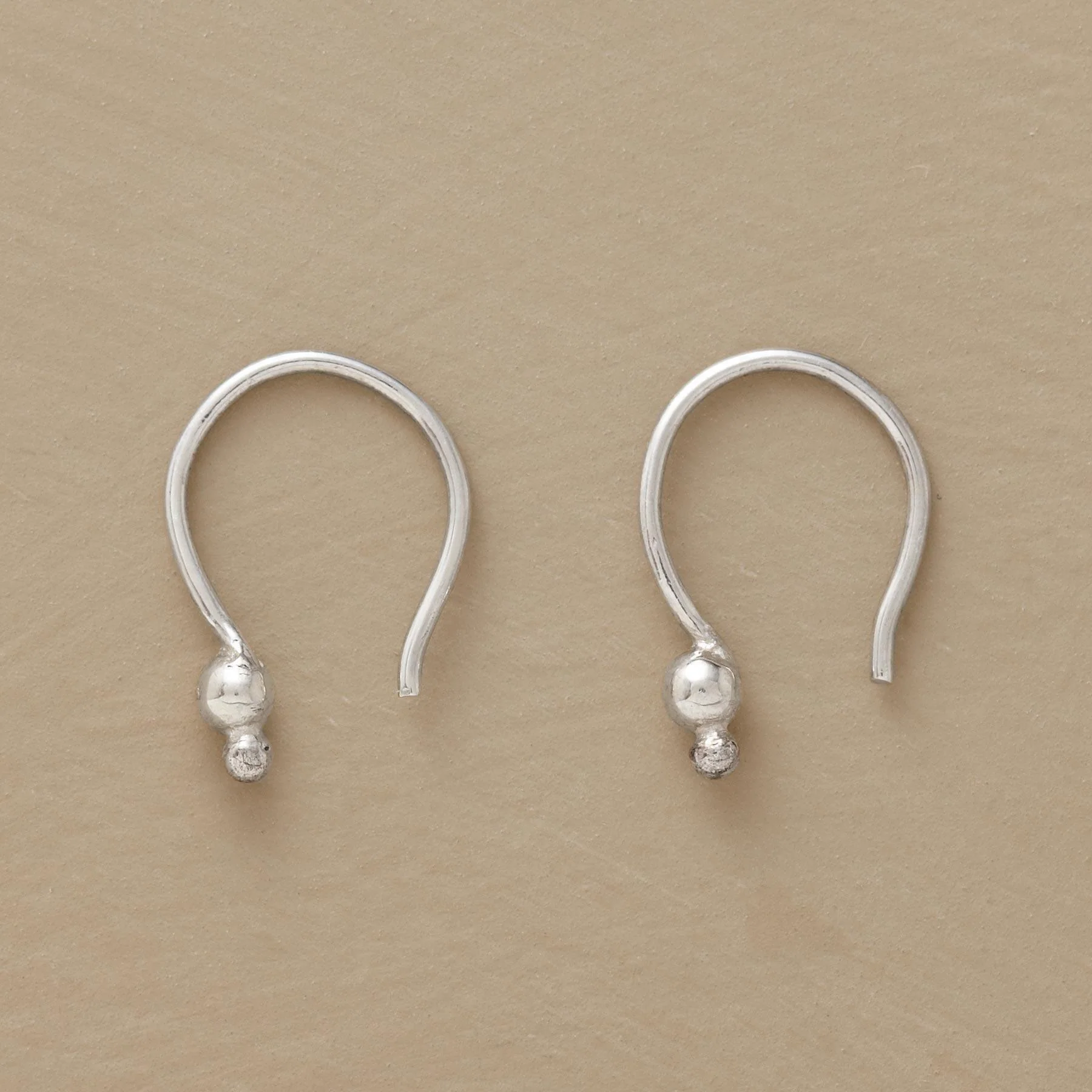 Sterling Silver Double Dot Earrings