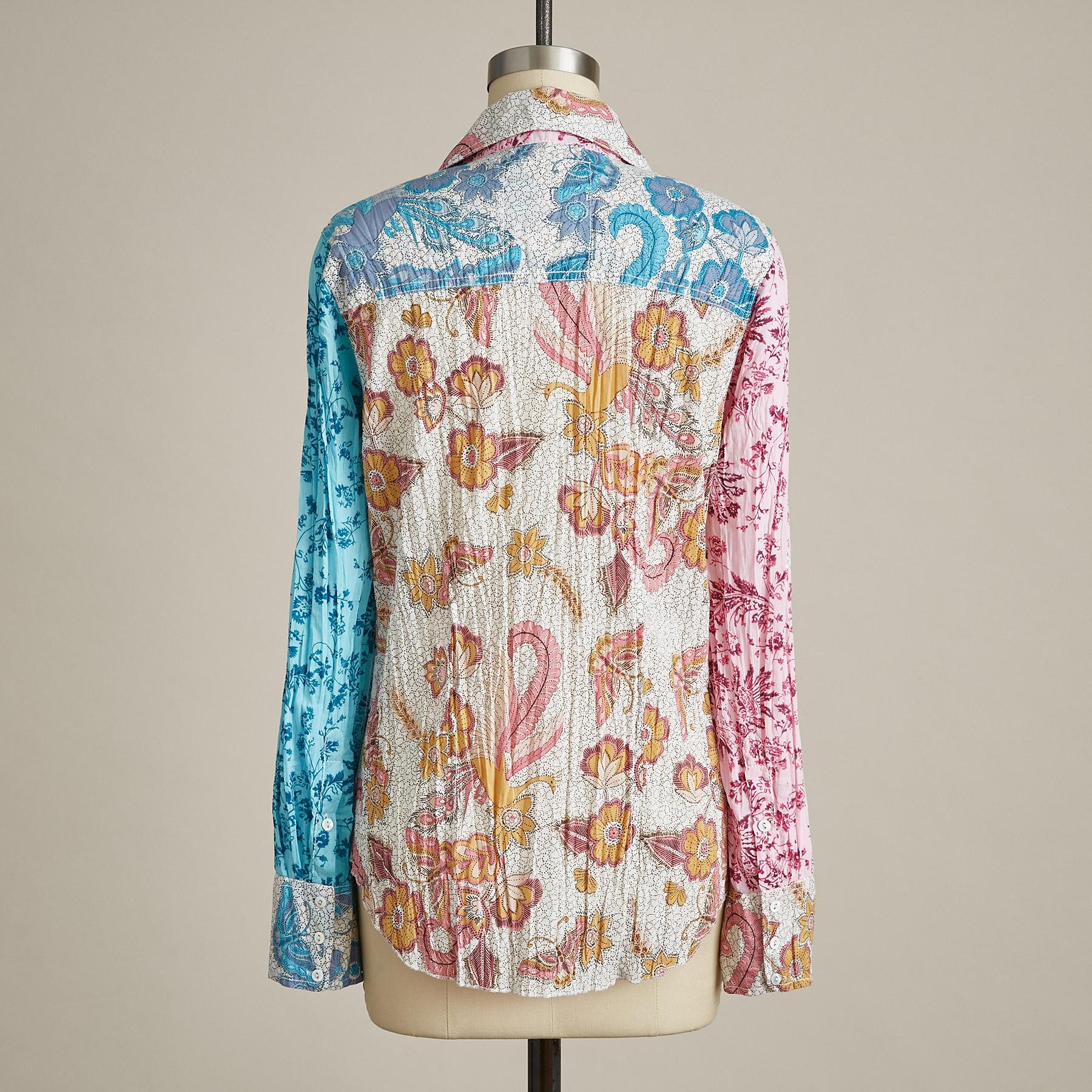 Flying Peacock Mix Top