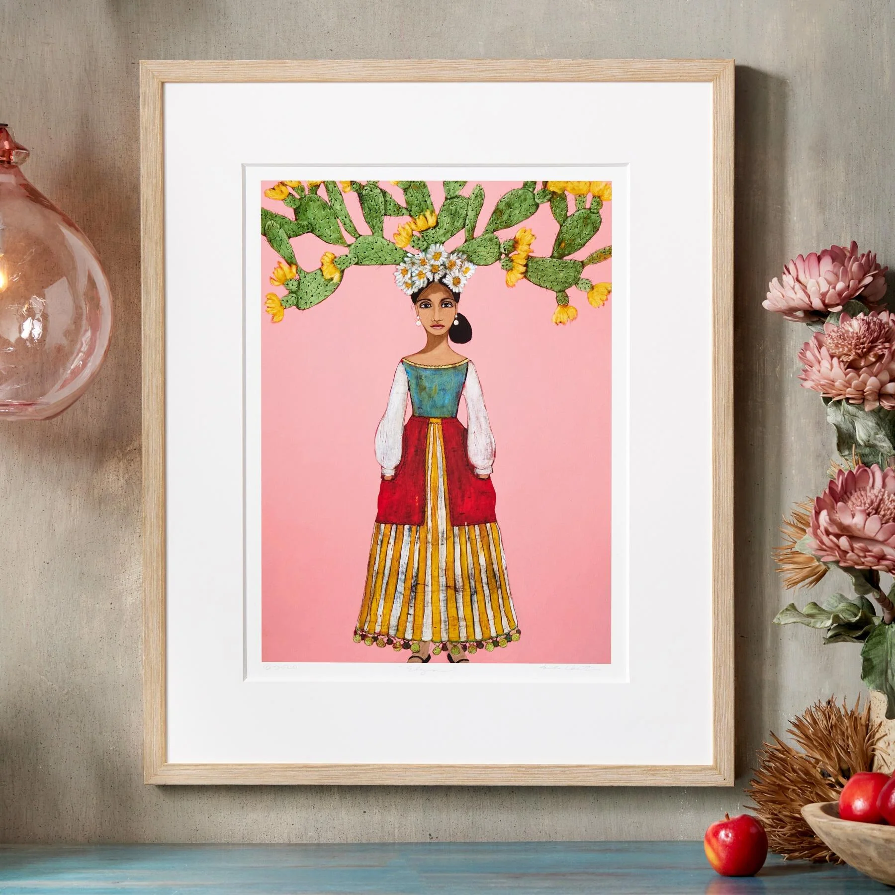 La Flor De Elza Print