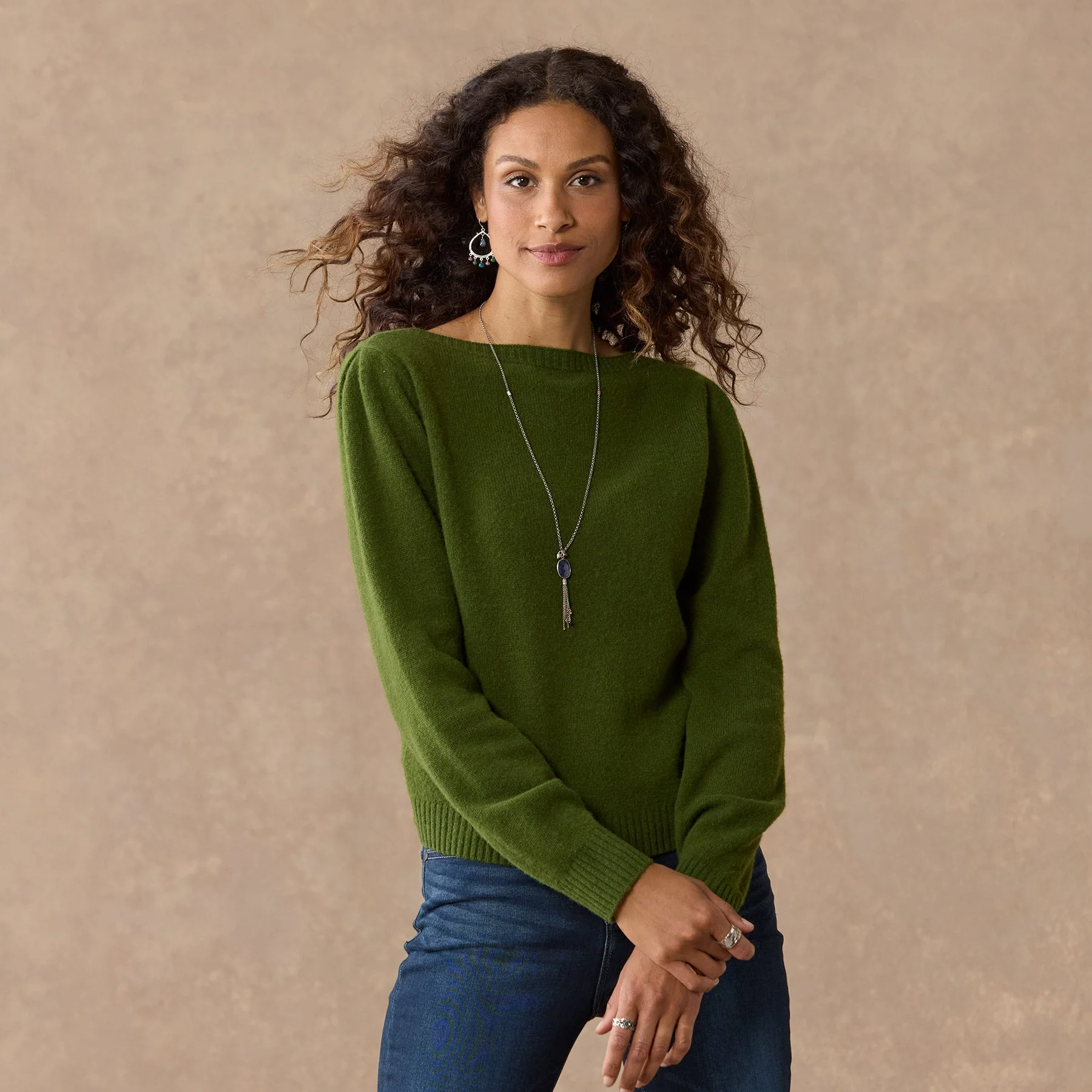 Stephany Cashmere Sweater, Petite
