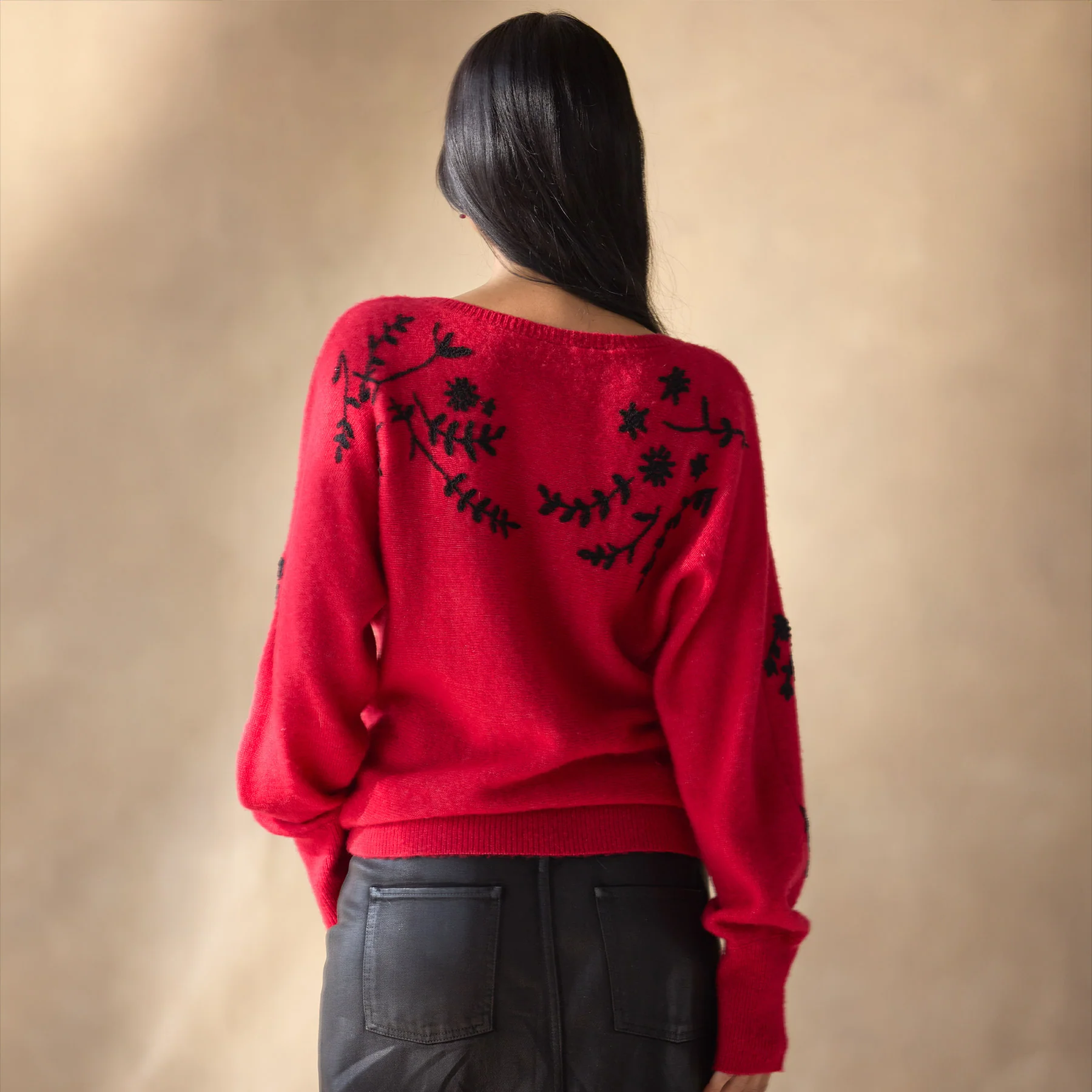 Anya Vines Sweater, Petite