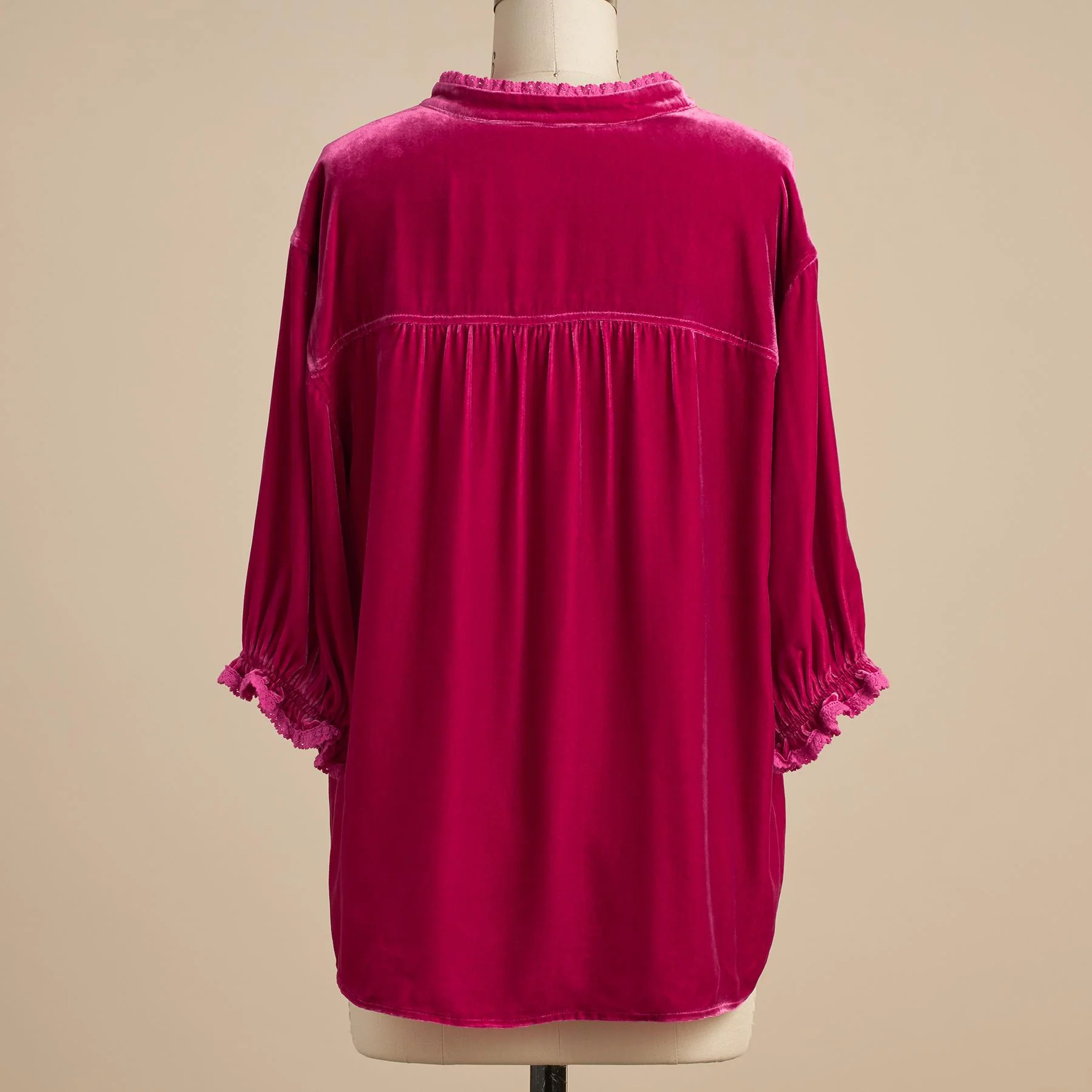 Romance Imagined Velvet Top, Petite