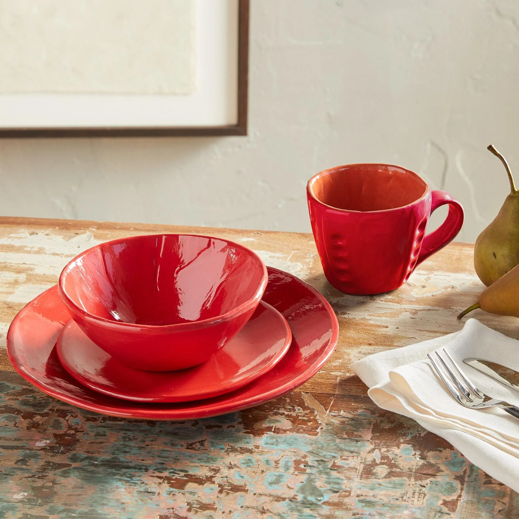 Mix It Up Dinnerware, 4-piece Place Setting