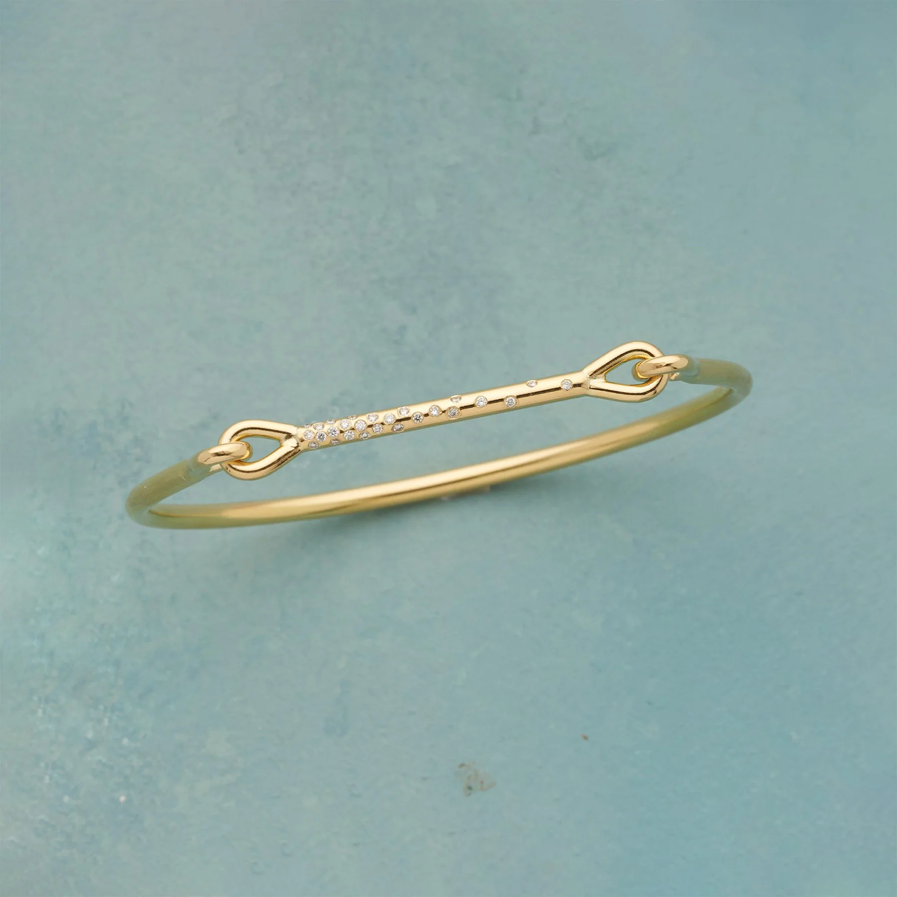 Gathered Light Diamond Cuff