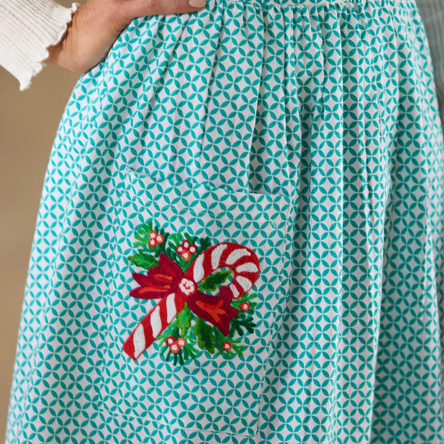 Candy Cane Lane Apron