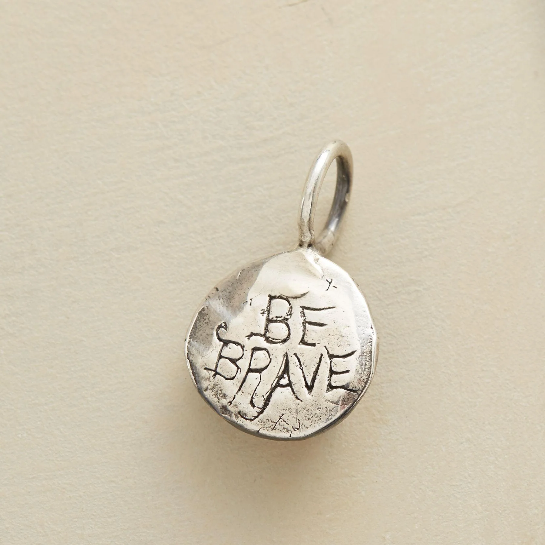 Sterling Silver Courage Charm