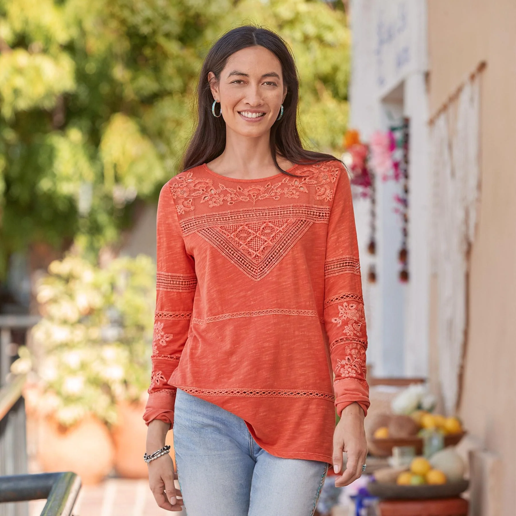 Eden's Lace Top Petite