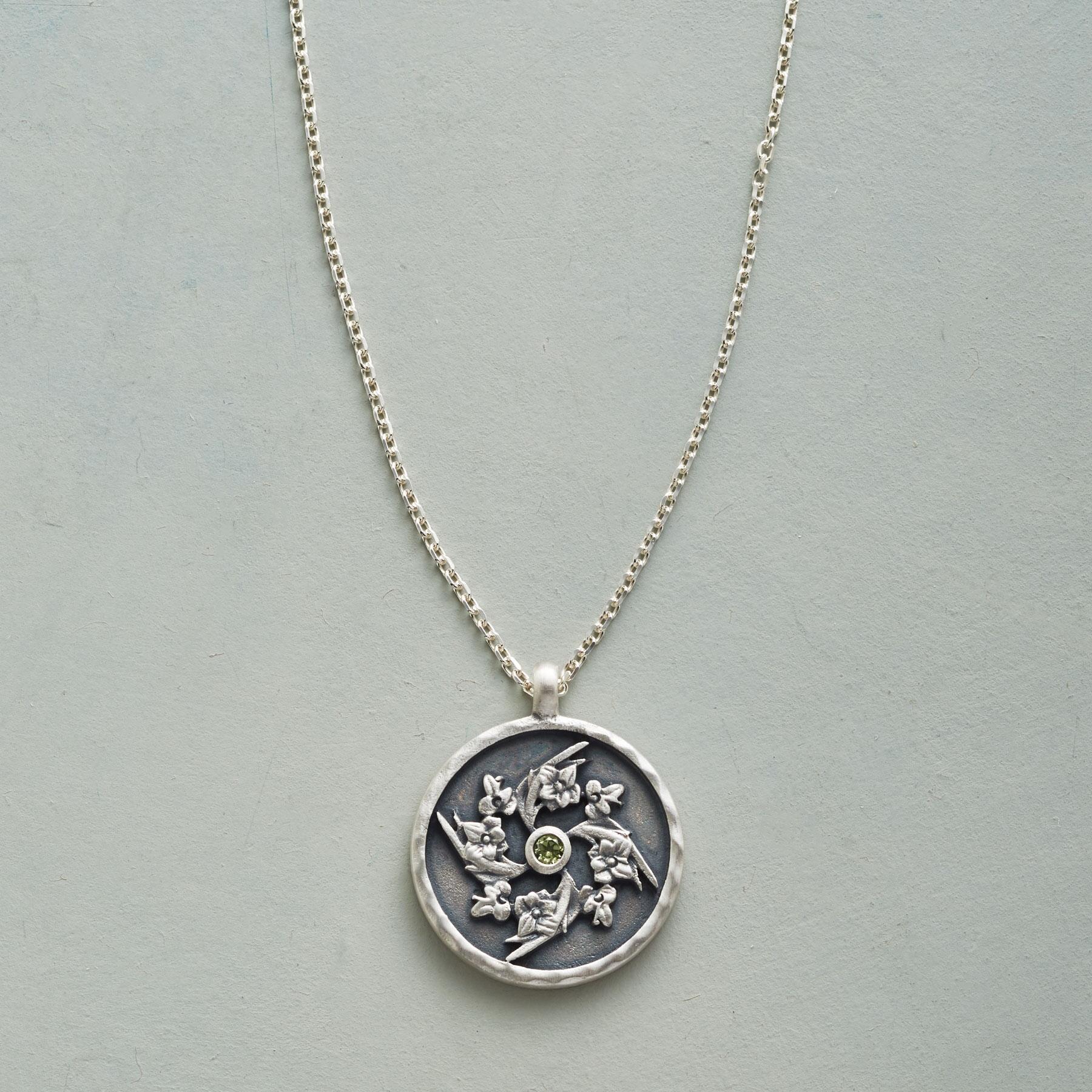 Blooming Birthstone Necklace