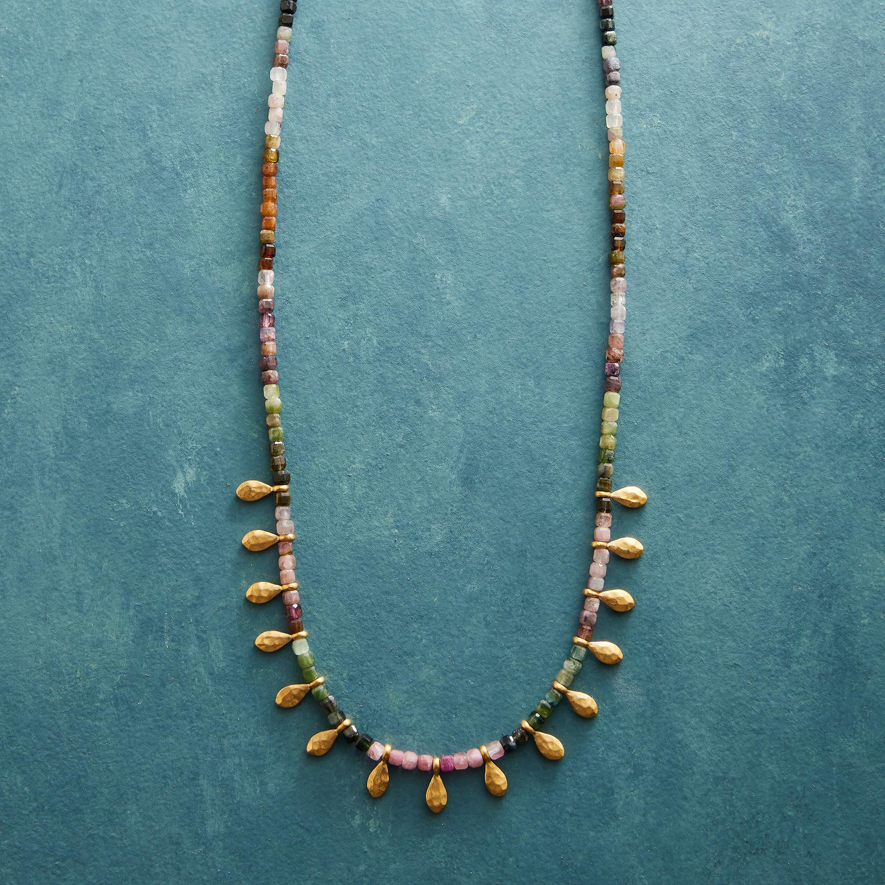 Leafy Tourmaline Necklace