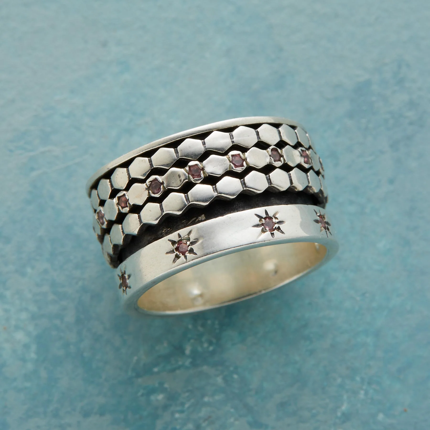 Super Star Spinner Ring