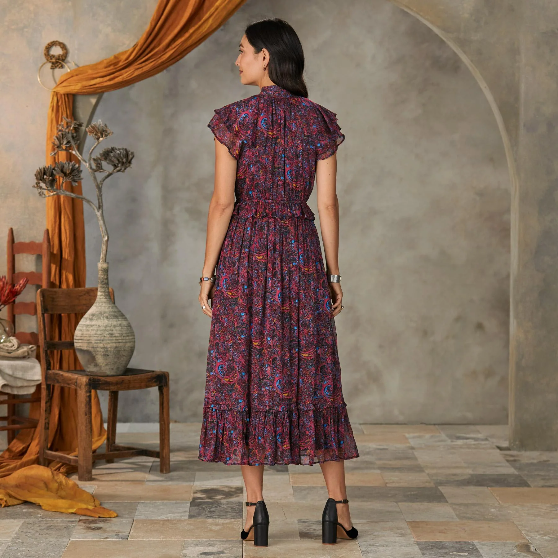 Nicolette Ankle Dress