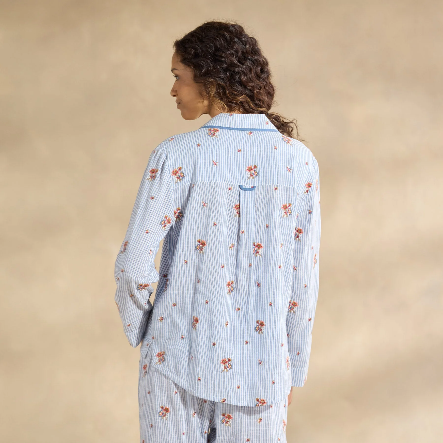 Sweet Dreamer Embroidered Pj Top