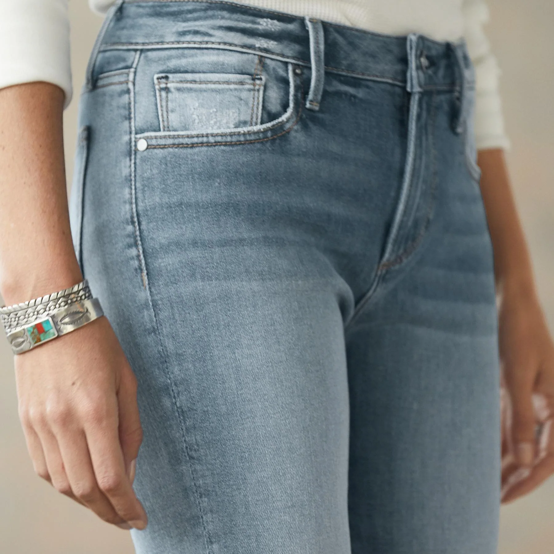 Colette Tartan Jeans