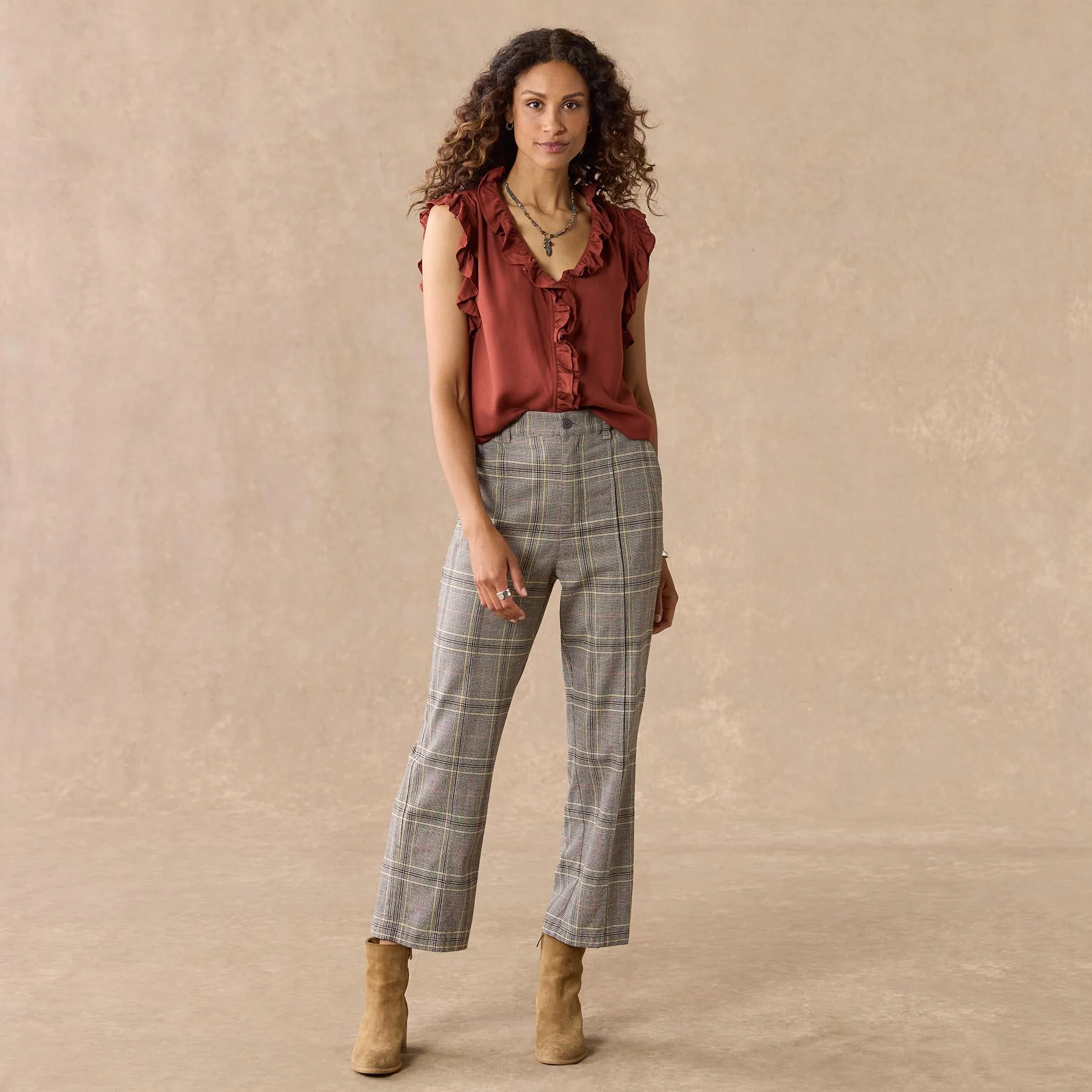 Whitman Plaid Pants