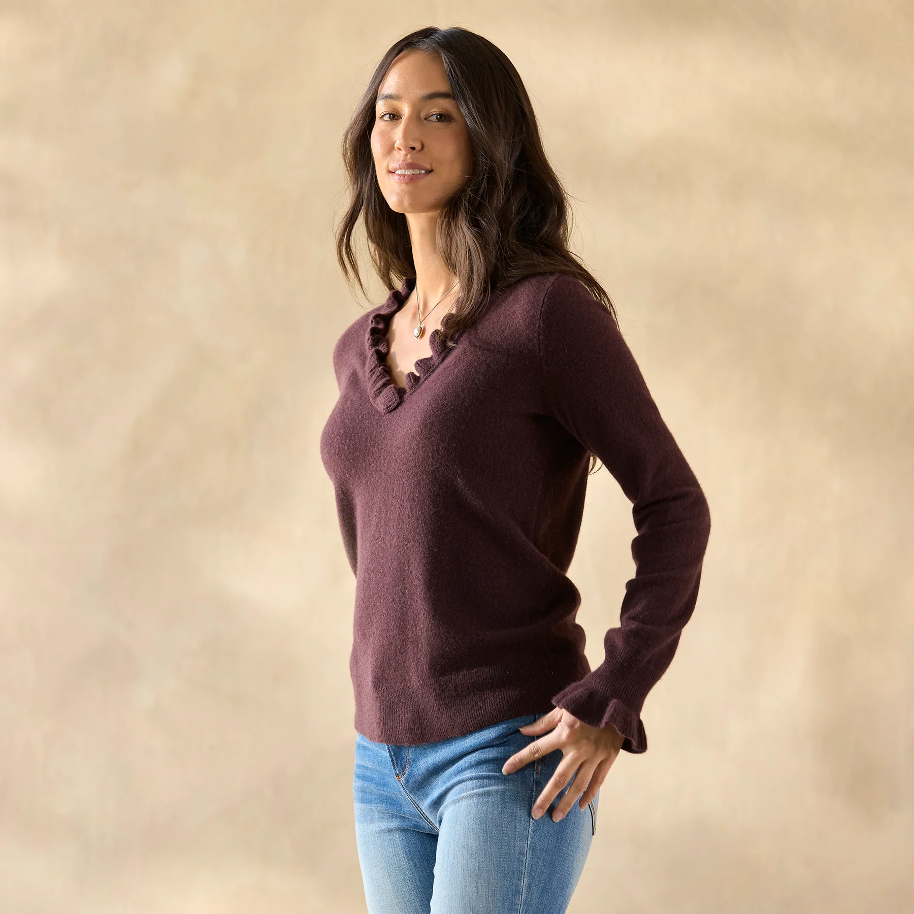 Gisella Cashmere Sweater, Petite
